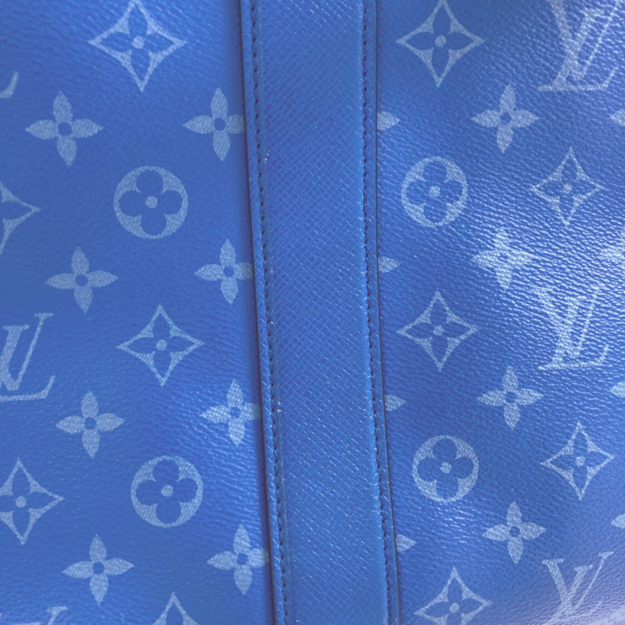 Louis Vuitton Taigarama Taiga Leather Handbag Tote Bag (Pre-Owned)