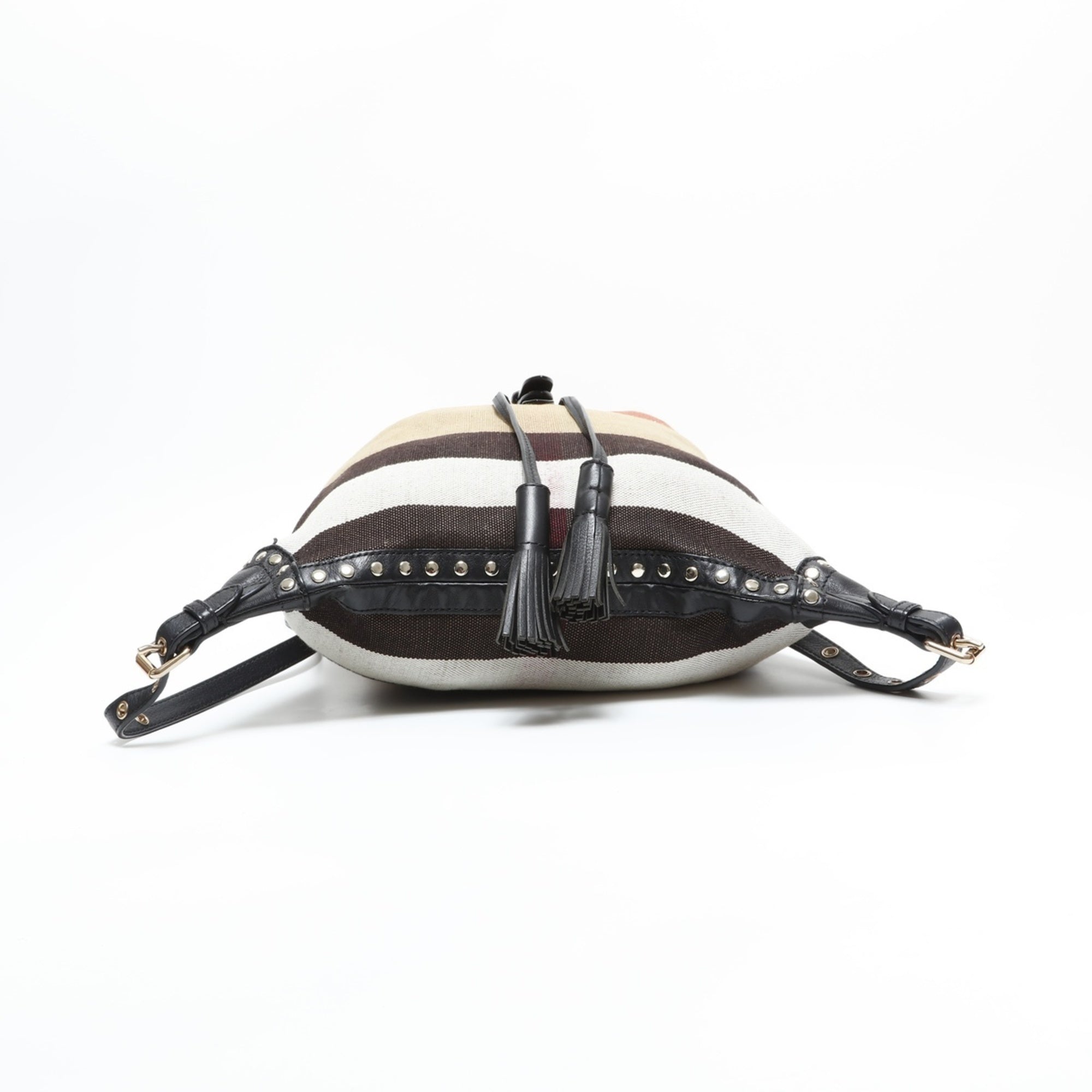 Burberry Beige Canvas Backpack (Pre-Owned)