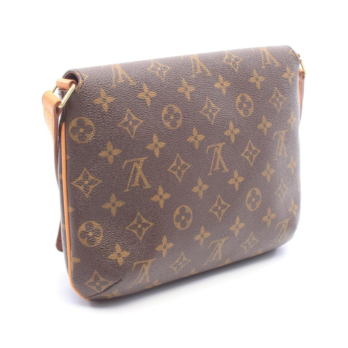 Louis Vuitton Brown Pvc Leather Handbag Shoulder Bag (Pre-Owned)