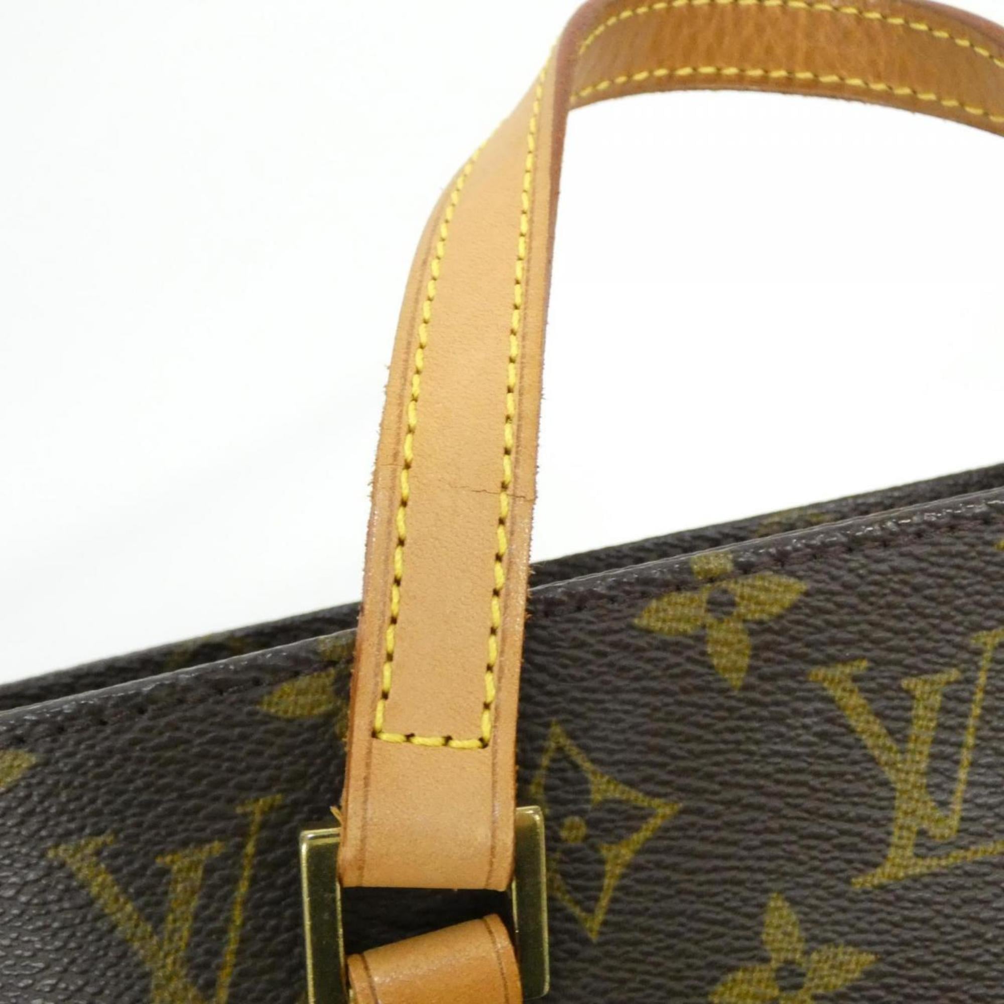 Louis Vuitton Marron Coated Canvas Handbag (Pre-Owned)