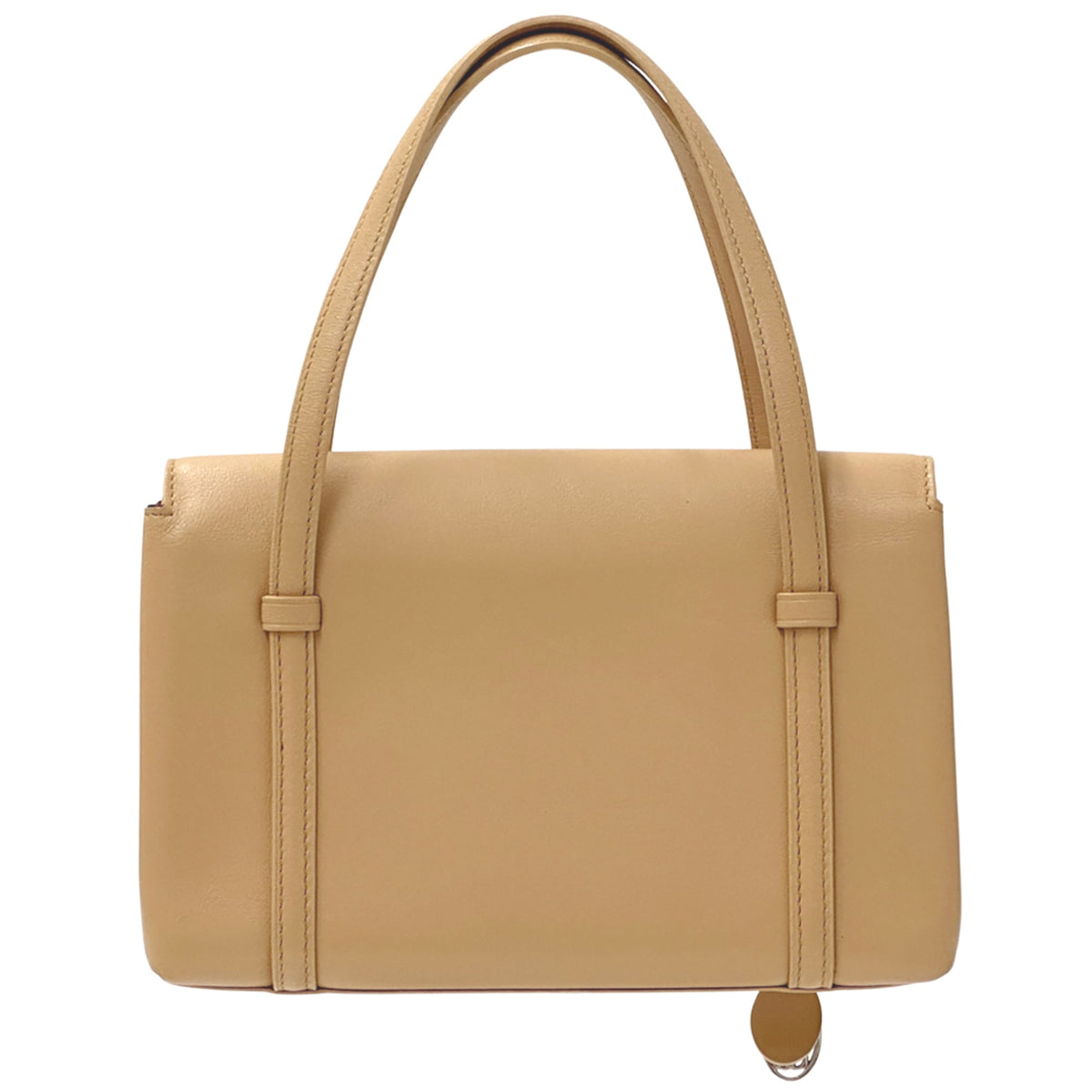Cartier Beige Leather Handbag (Pre-Owned)