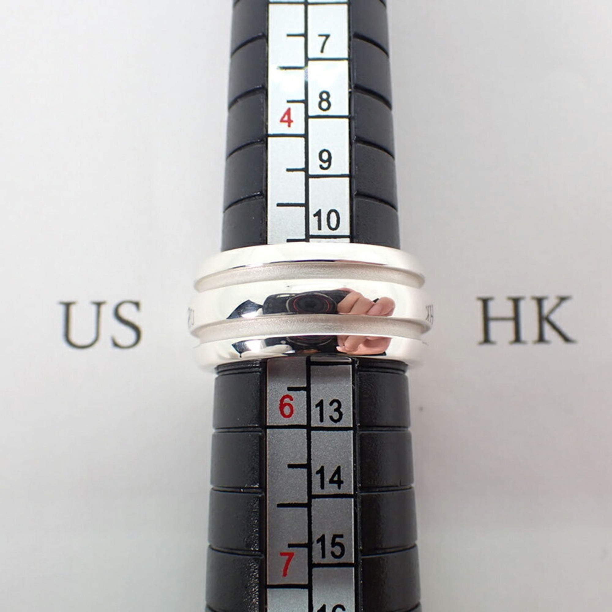 Tiffany Sterling Silver 925 Band Ring (Pre-Owned)