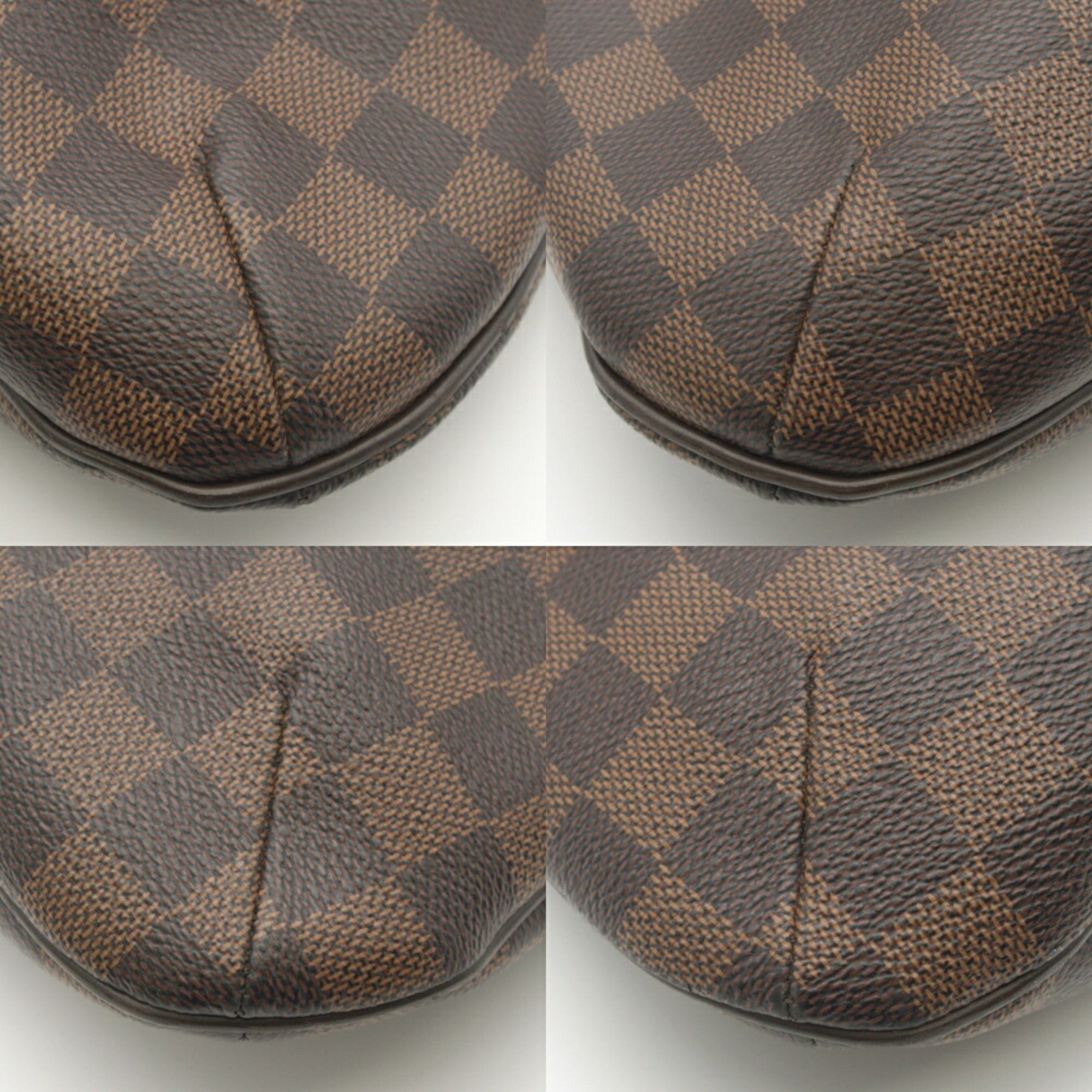 Louis Vuitton Damier Canvas Ebene Damier Canvas Shoulder Bag (Pre-Owned)