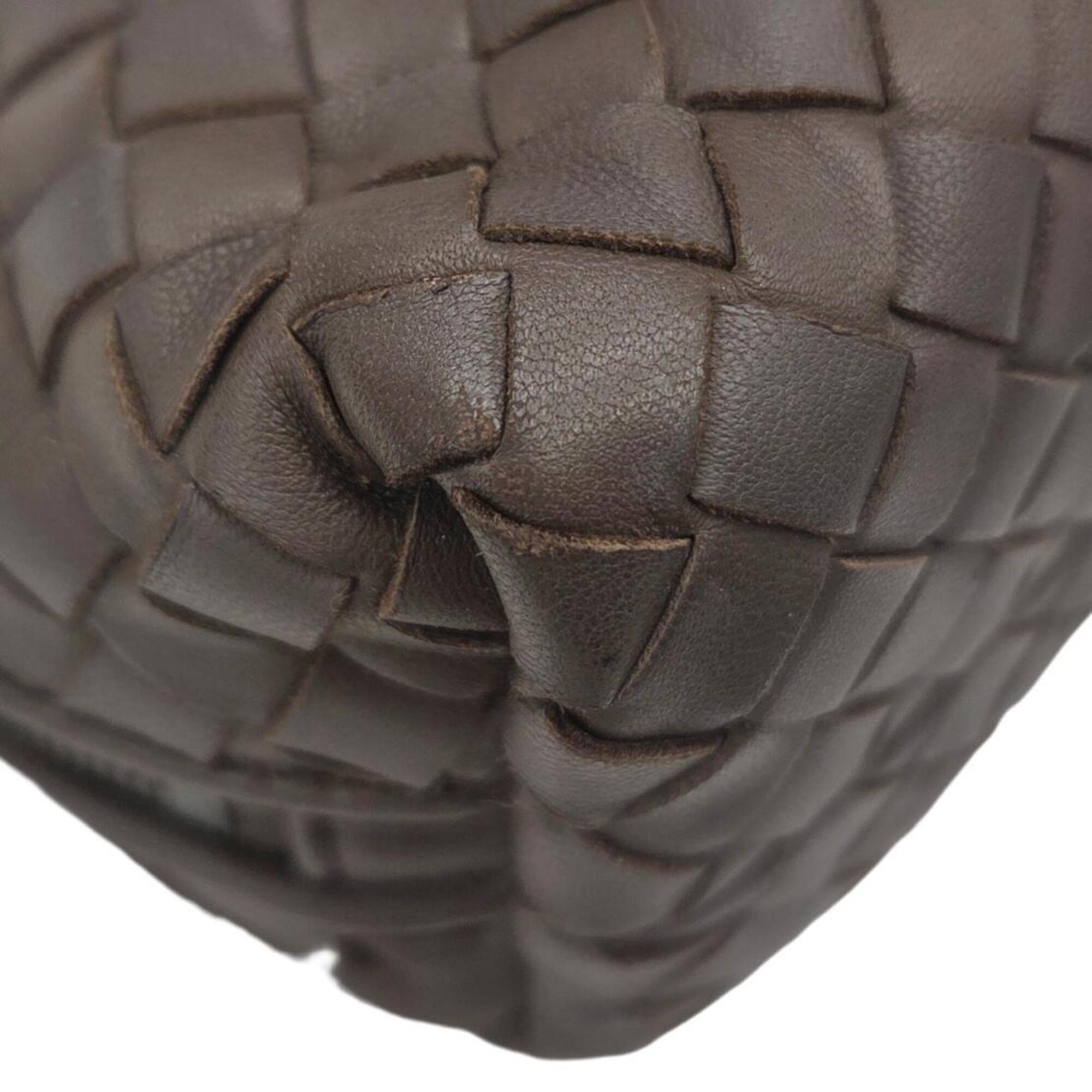 Bottega Veneta Brown Leather Pouch (Pre-Owned)