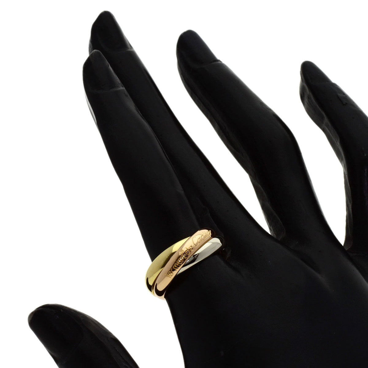 Cartier Trinity Yellow Gold (18K) Pink Gold (18K) White Gold (18K) Band Ring (Pre-Owned)