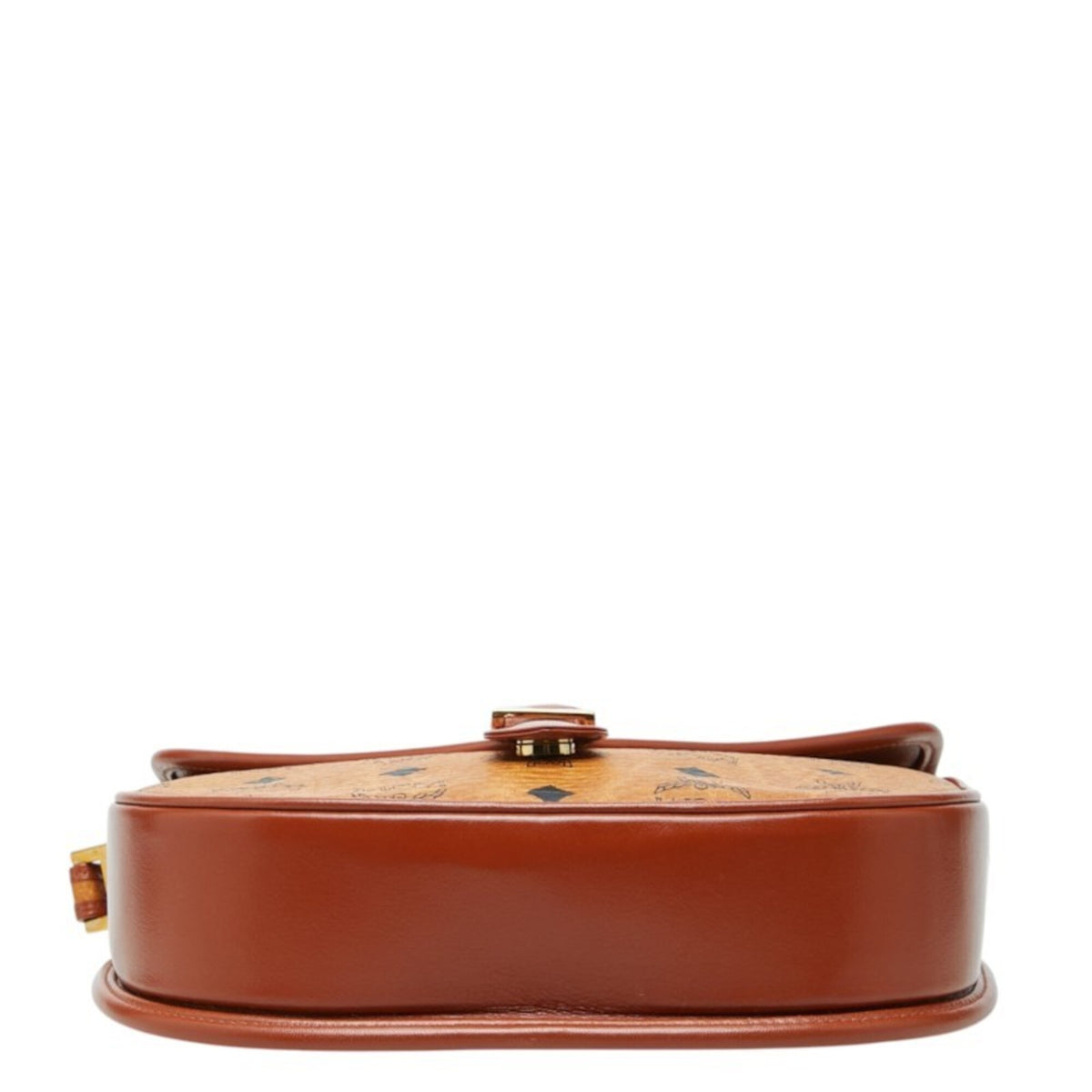 Mcm Brown Pvc Leather Shoulder Bag (Pre-Owned)