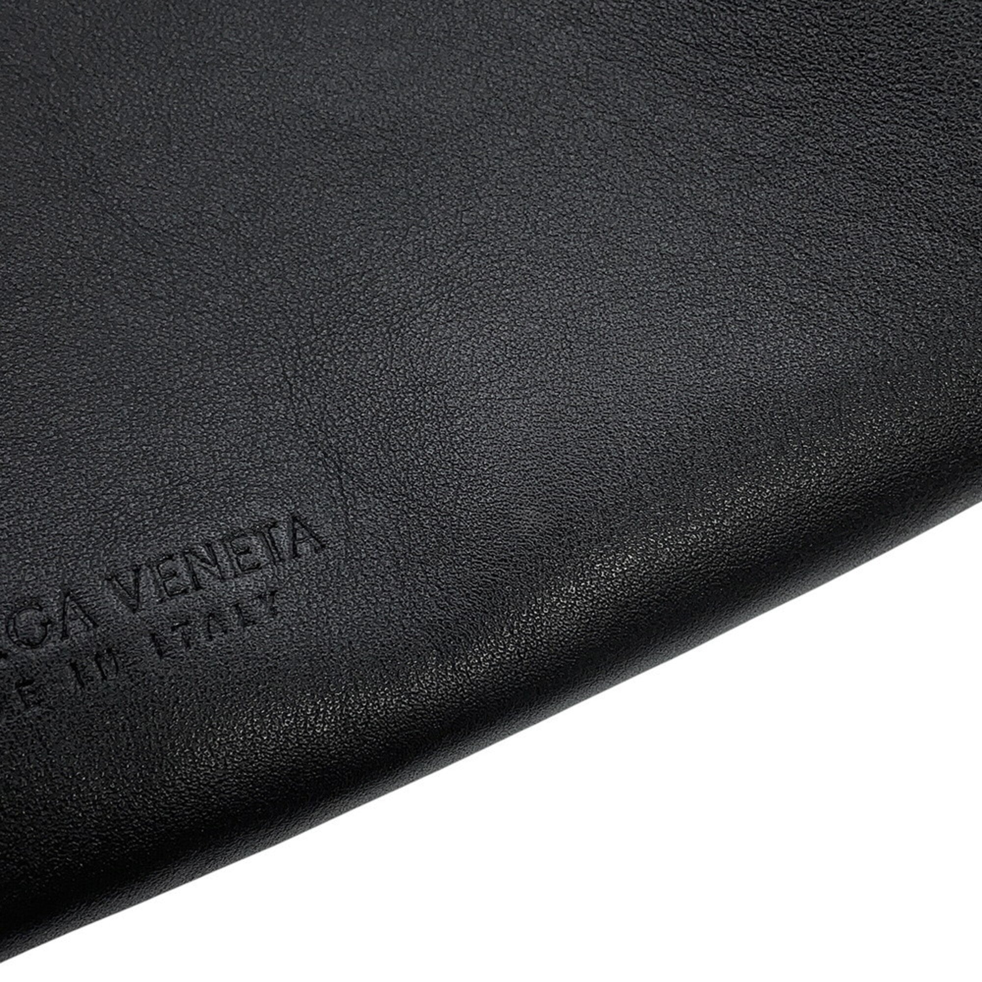 Bottega Veneta Black Leather Handbag (Pre-Owned)