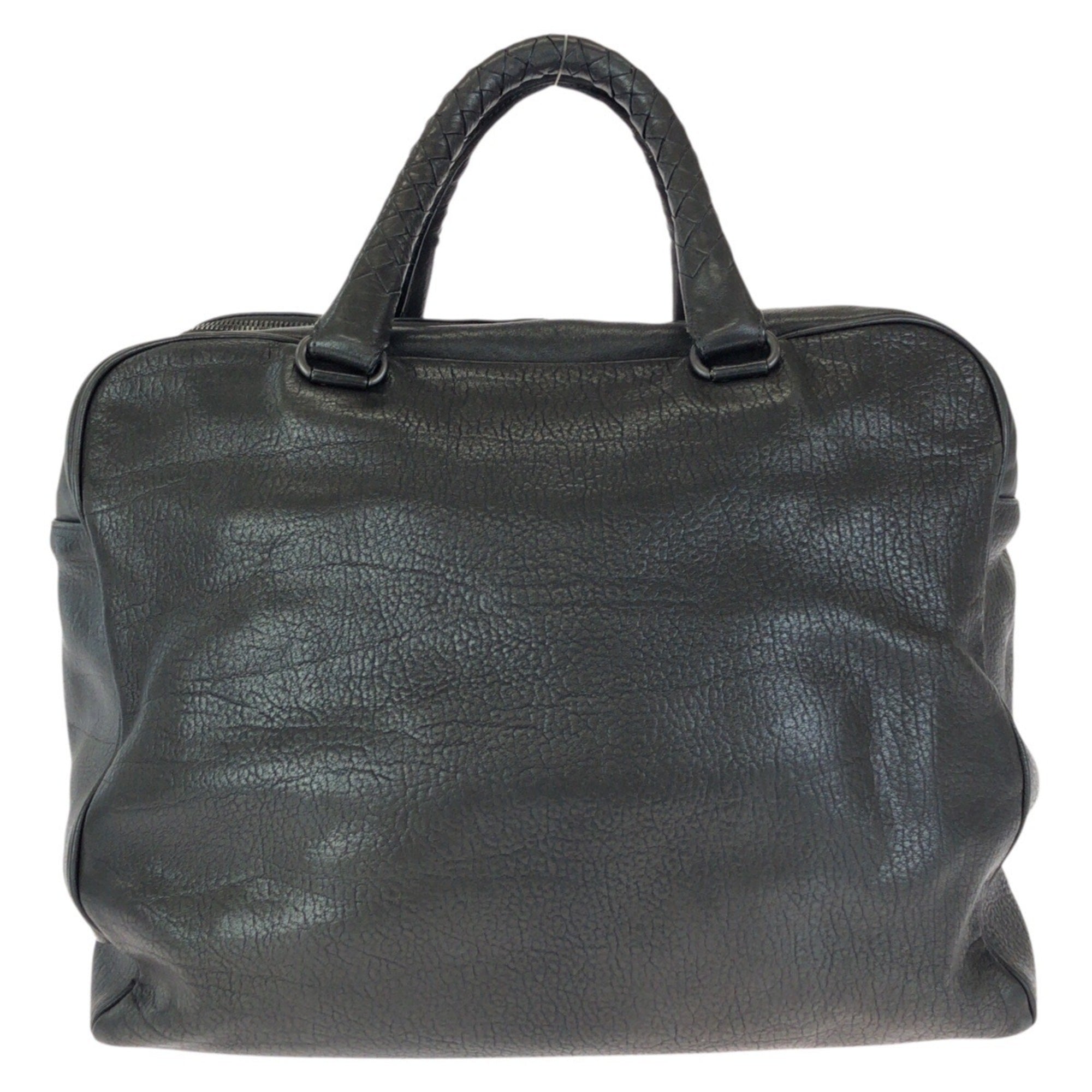 Bottega Veneta Black Leather Briefcase (Pre-Owned)