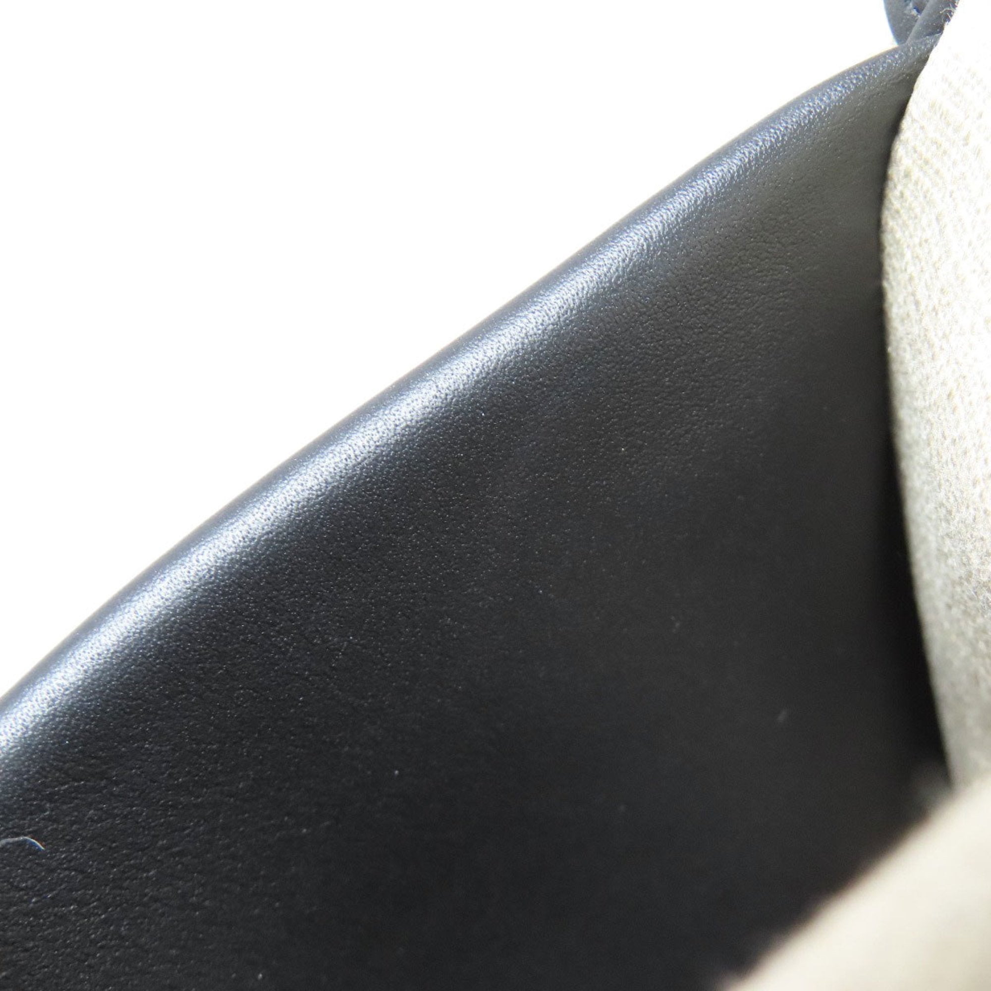 Hermes Beige Black Canvas Leather Backpack (Pre-Owned)