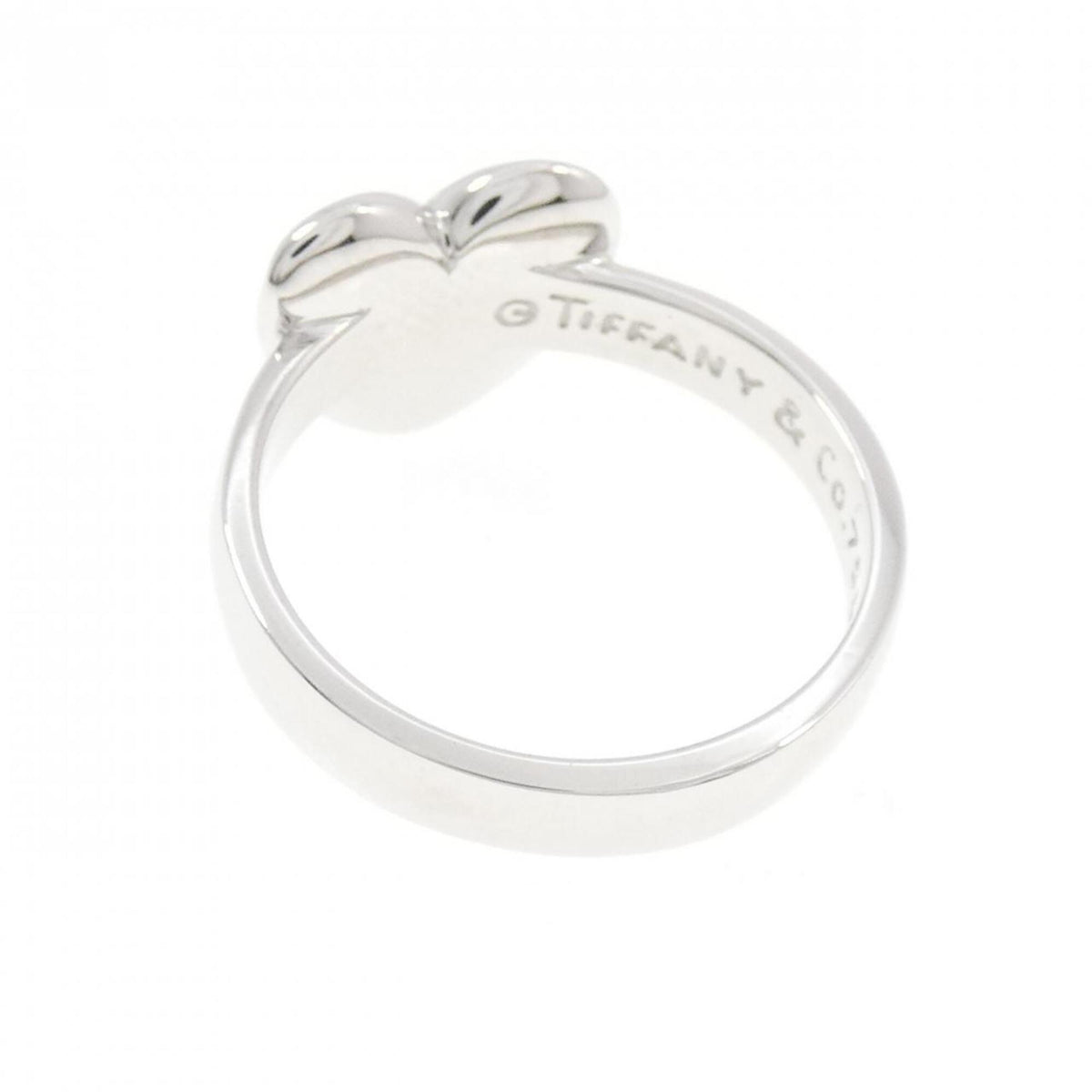 Tiffany White Gold (18K) Band Ring (Pre-Owned)