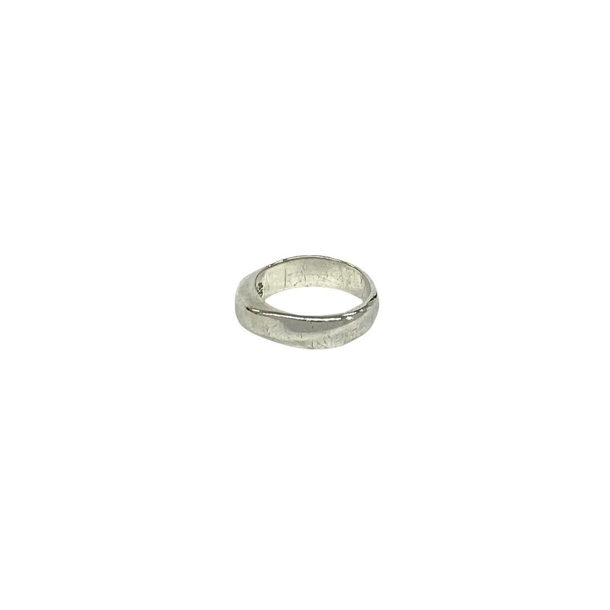 Tiffany Silver Silver 925 Band Ring (Pre-Owned)
