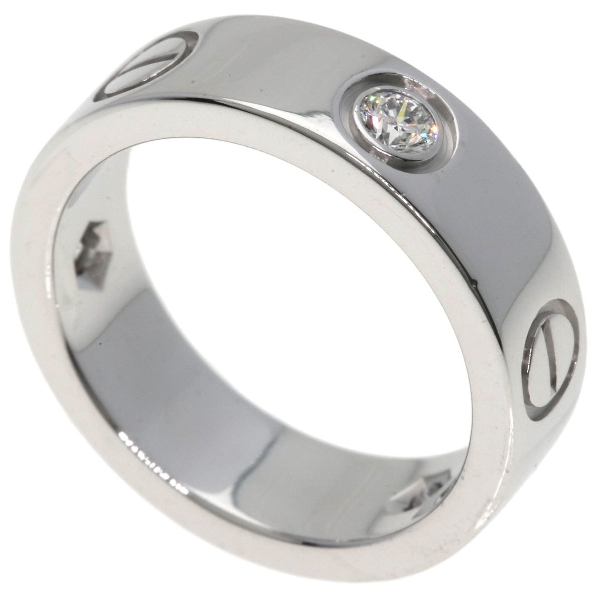 Cartier White Gold (18K) Band Ring (Pre-Owned)