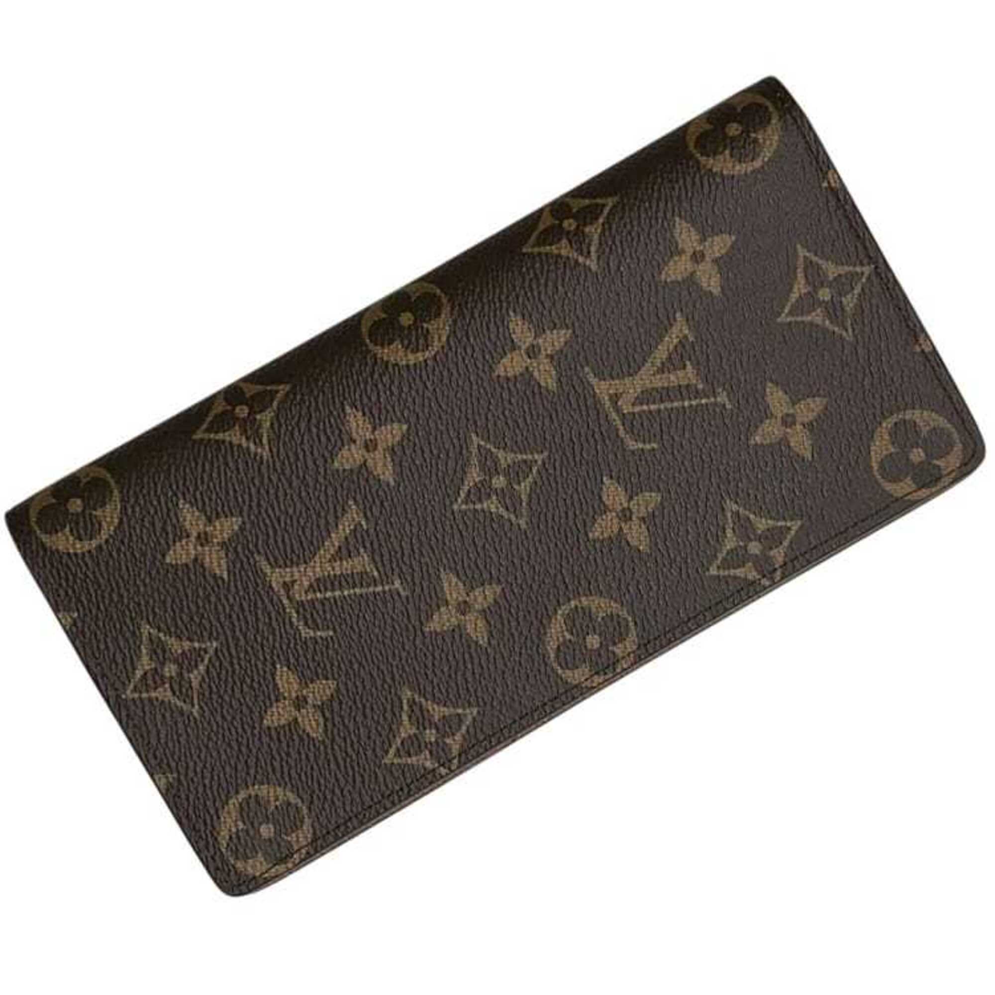Louis Vuitton Monogram Brown Monogram Long Wallet (Bi-Fold) (Pre-Owned)