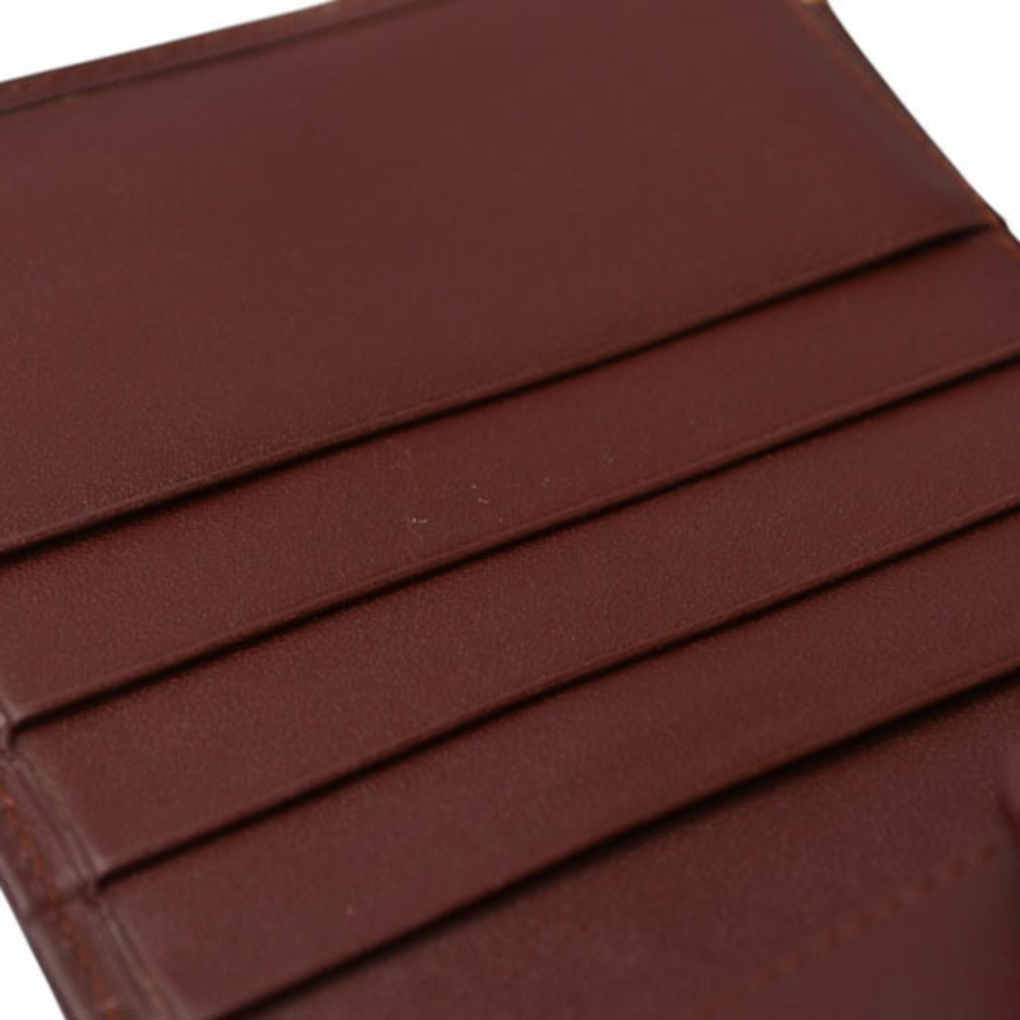 Cartier Must Bordeaux Wallet (Bi-Fold) (Pre-Owned)