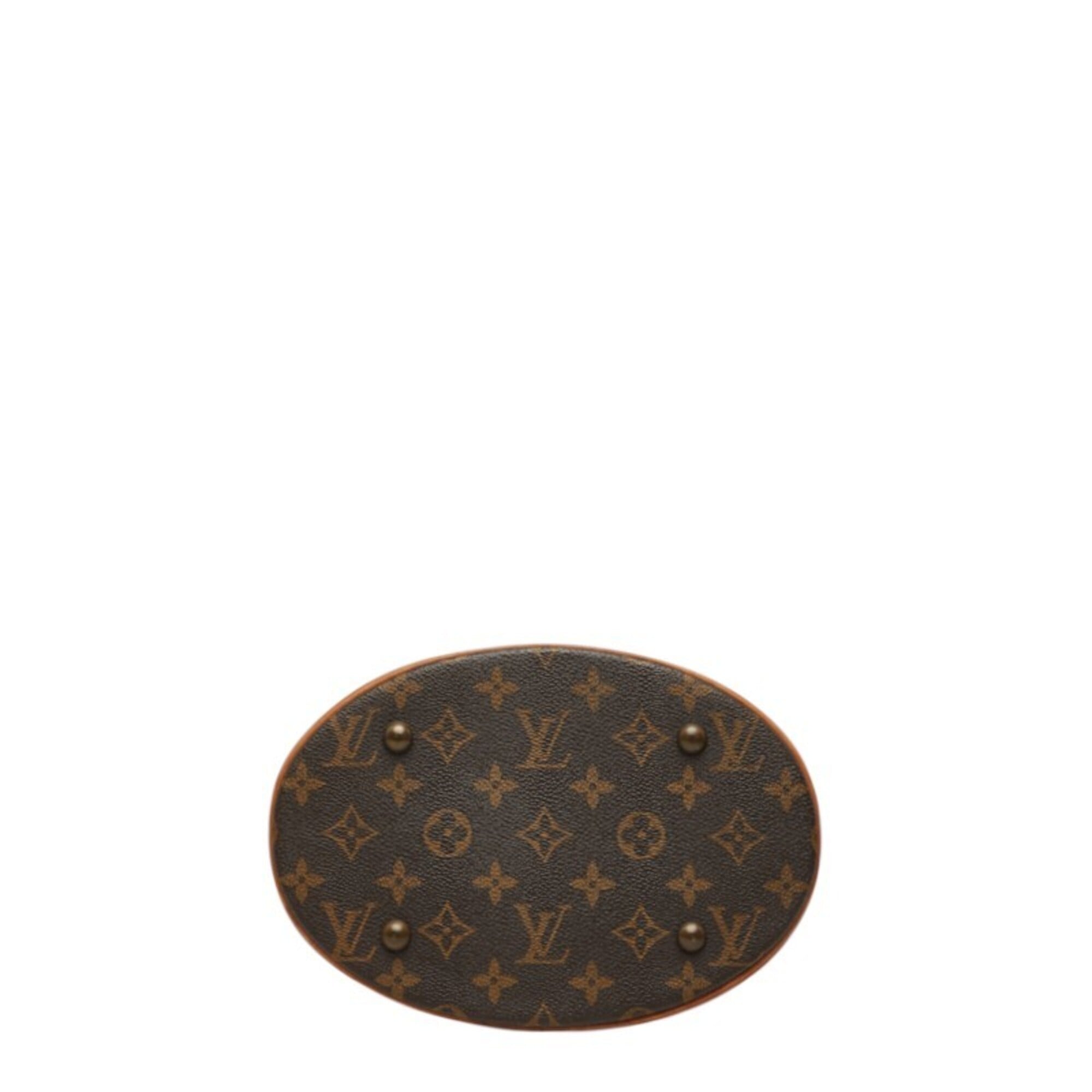 Louis Vuitton Brown Pvc Leather Pouch Shoulder Bag Tote Bag (Pre-Owned)