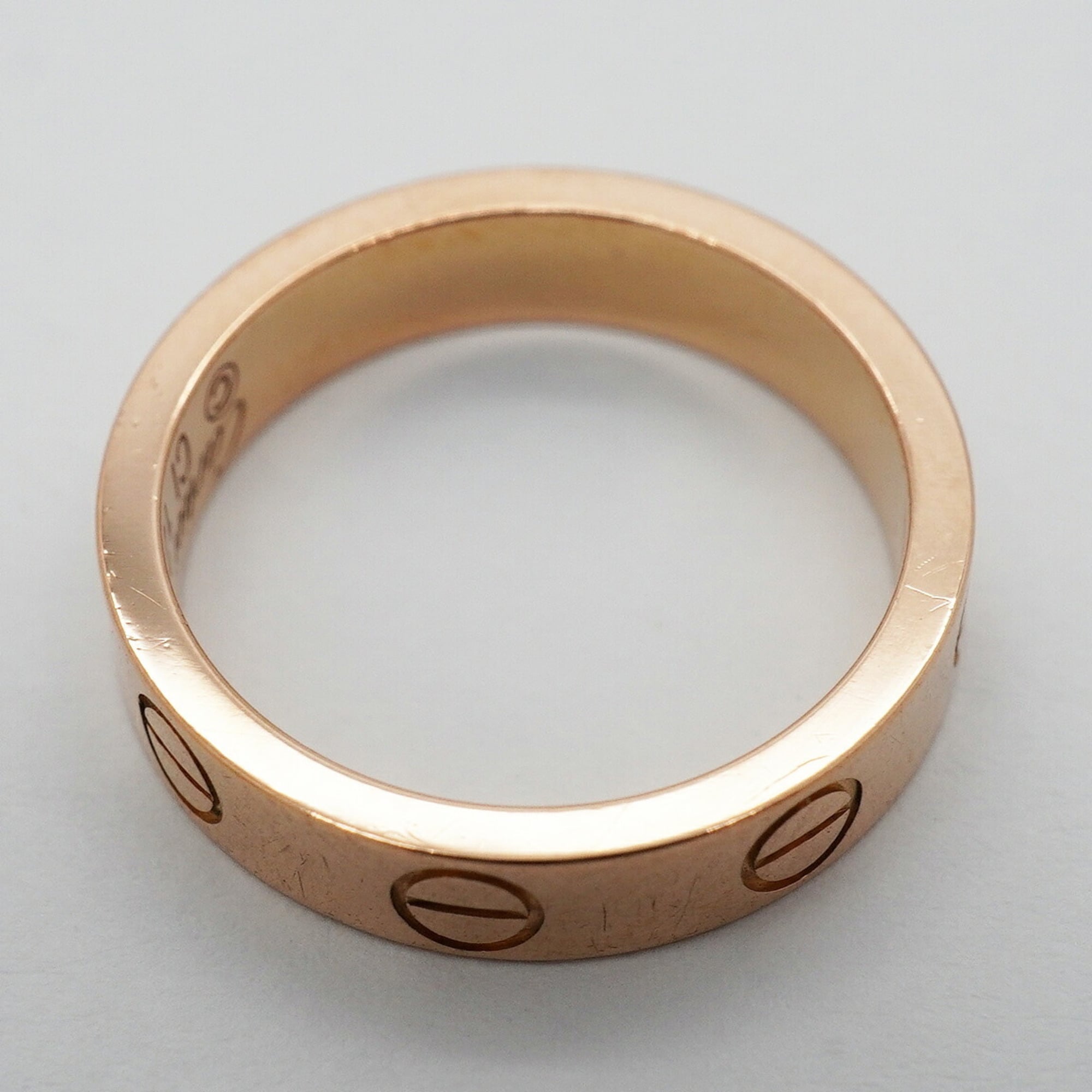 Cartier Pink Gold (18K) Band Ring (Pre-Owned)