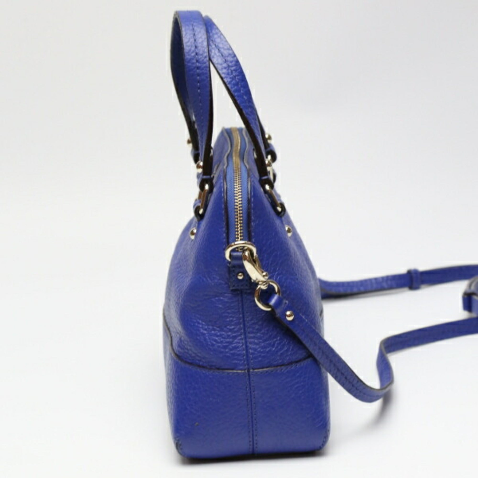 Kate Spade Blue Leather Handbag (Pre-Owned)