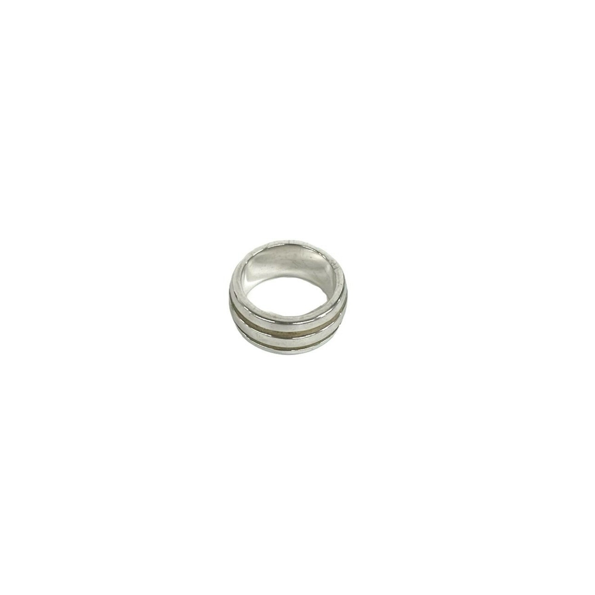 Tiffany Silver Silver 925 Band Ring (Pre-Owned)