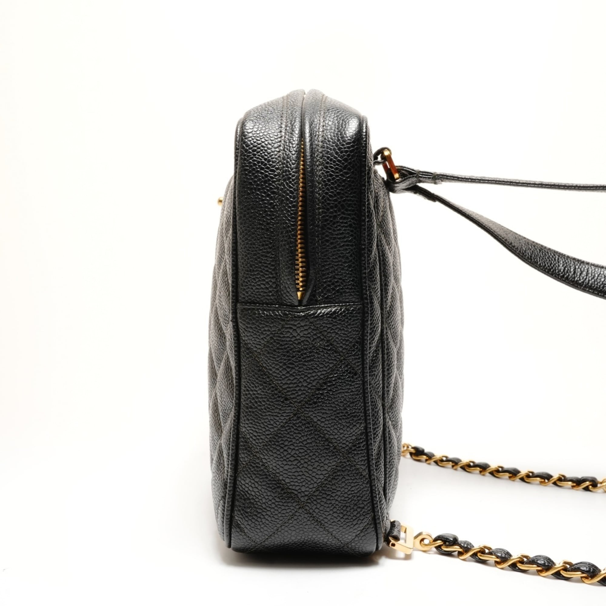 Chanel Black Grained Calfskin Backpack (Pre-Owned)