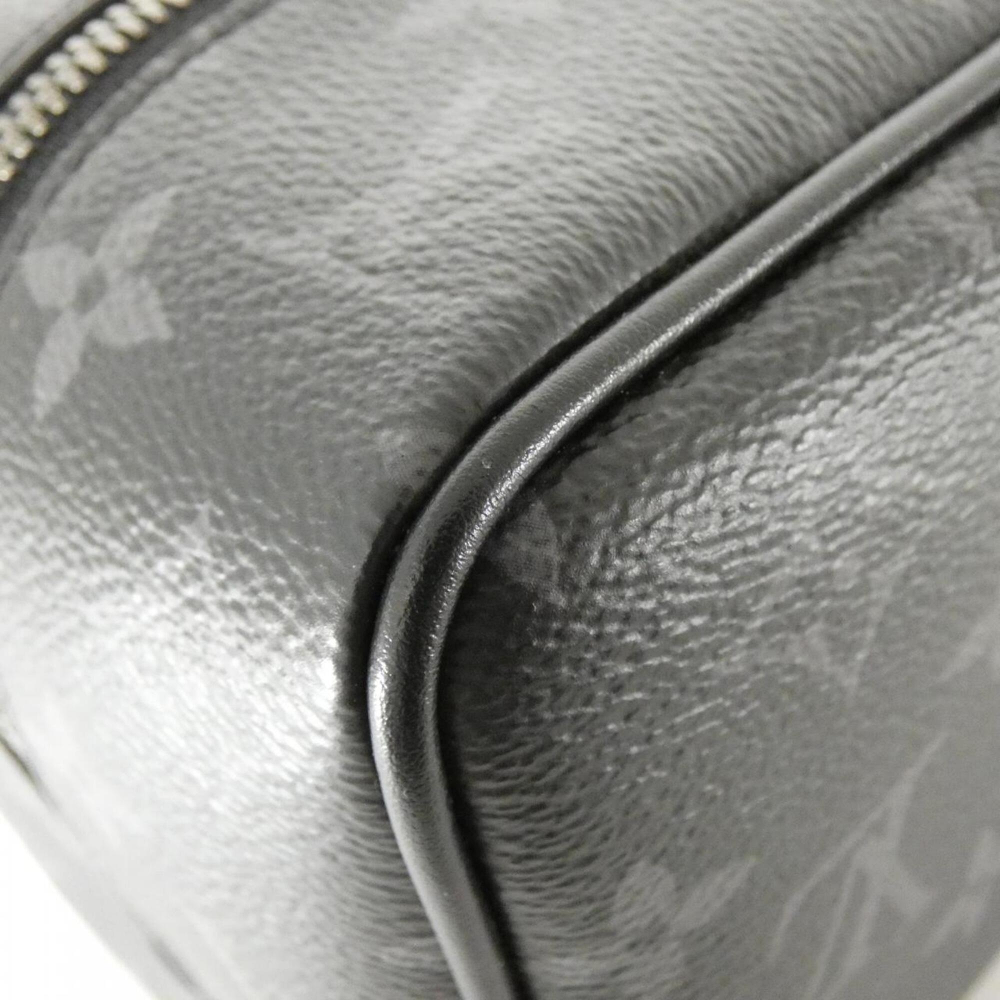 Louis Vuitton Black Coated Canvas Handbag Pouch (Pre-Owned)