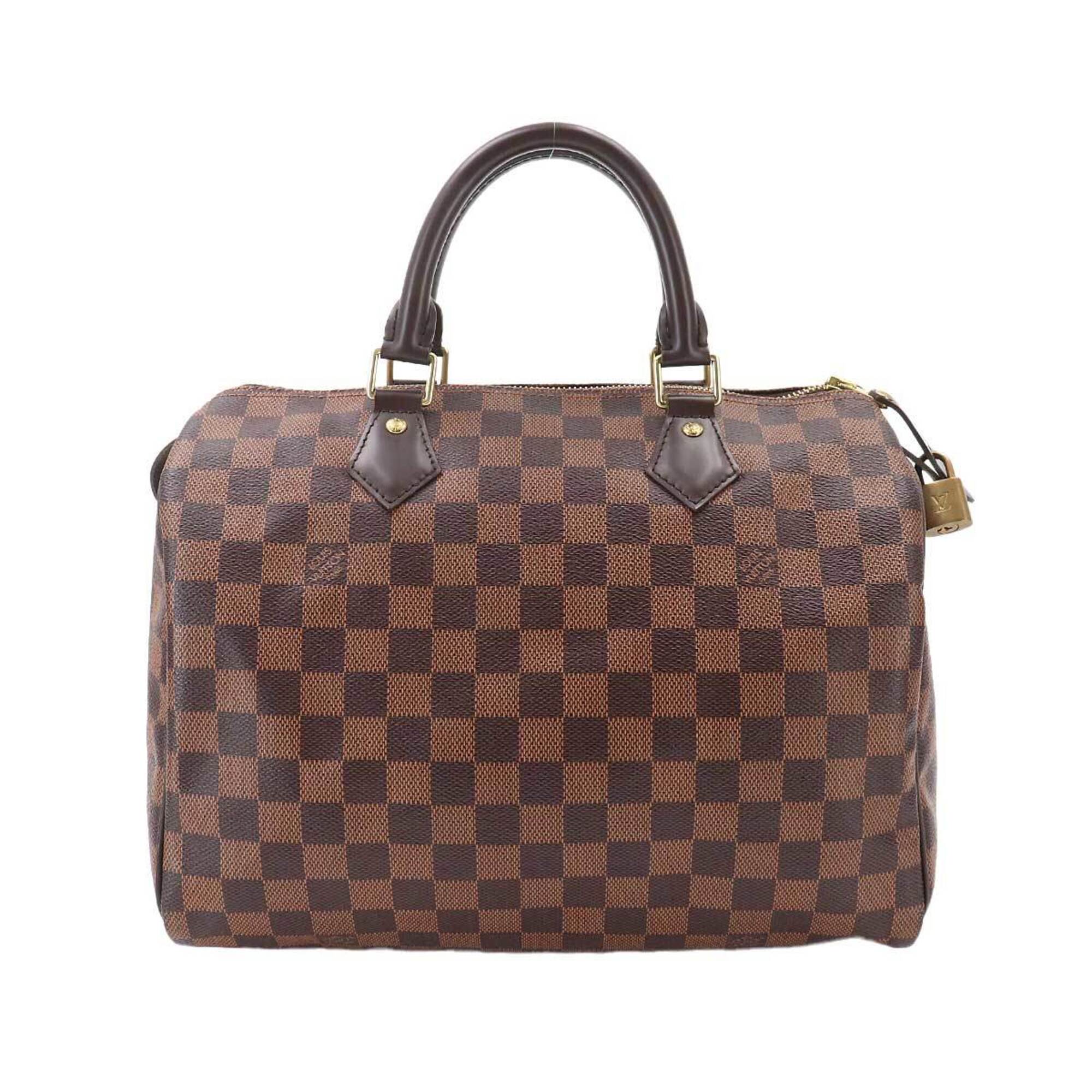 Louis Vuitton Brown Damier Canvas Ebene Damier Canvas Handbag (Pre-Owned)