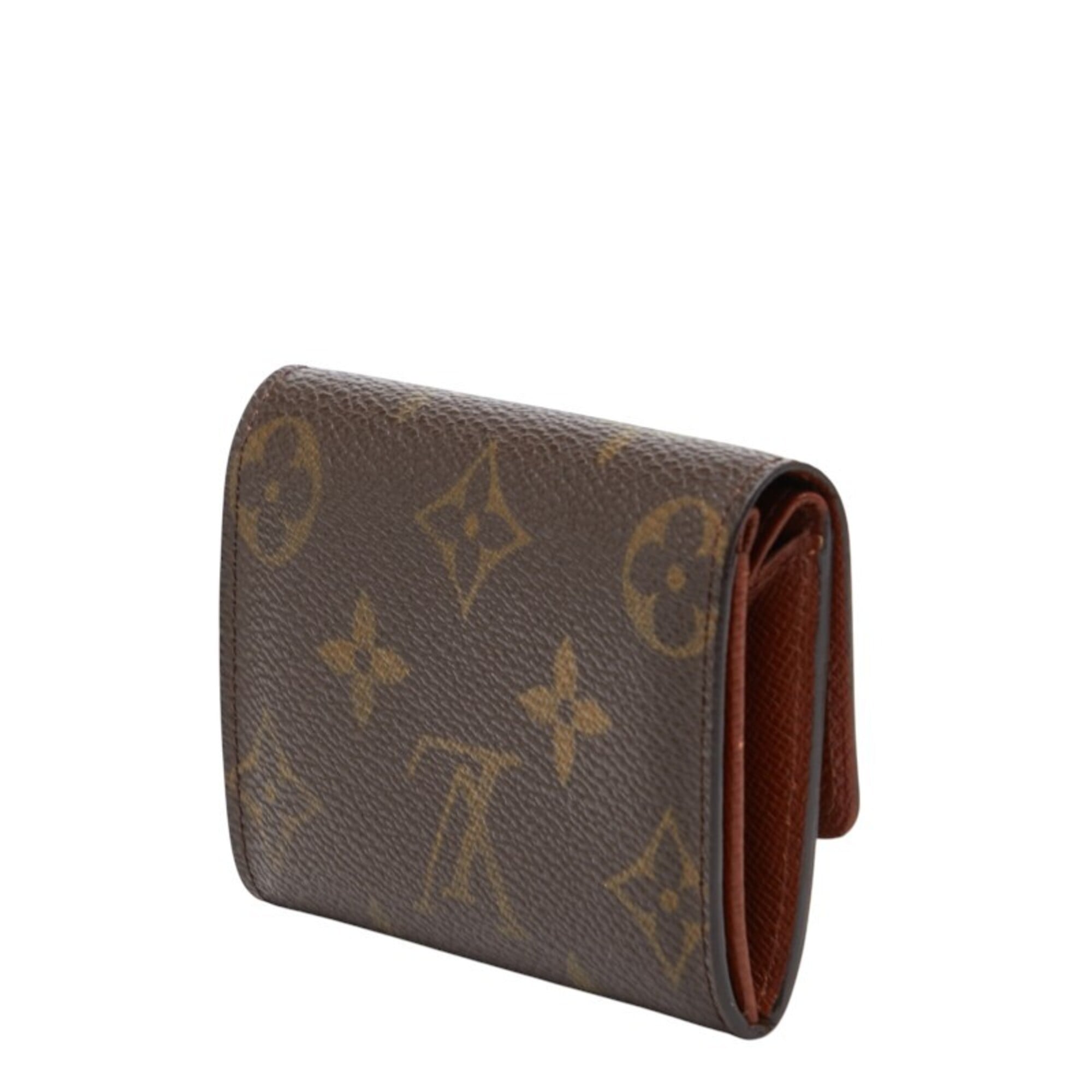 Louis Vuitton Monogram Brown Pvc Leather Coin Purse/Coin Case (Pre-Owned)
