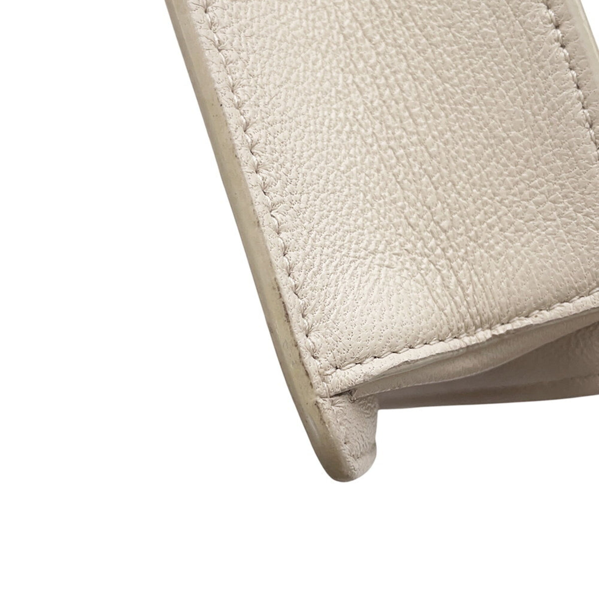 Jimmy Choo White Leather Handbag Shoulder Bag (Pre-Owned)