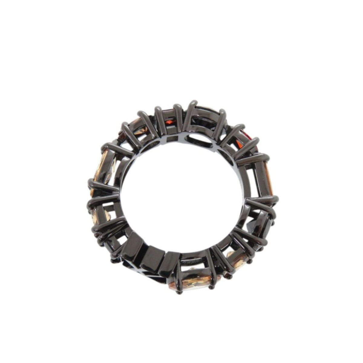 Louis Vuitton Black Metal Band Ring (Pre-Owned)