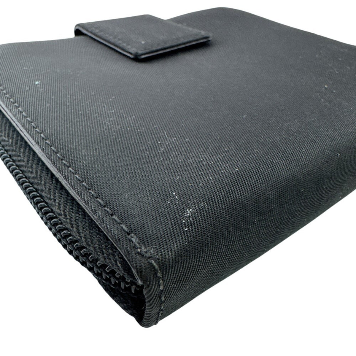 Prada Black Nylon Wallet (Bi-Fold) (Pre-Owned)