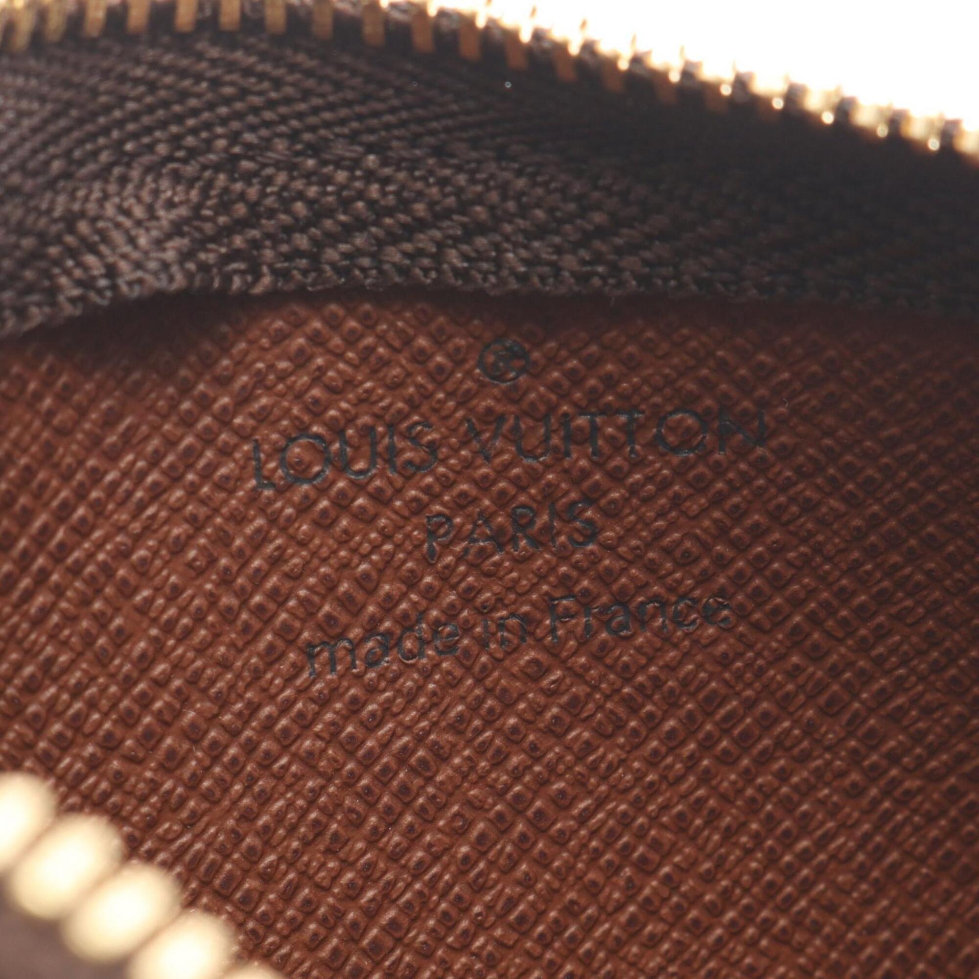 Louis Vuitton Brown Pvc Coin Purse/Coin Case (Pre-Owned)