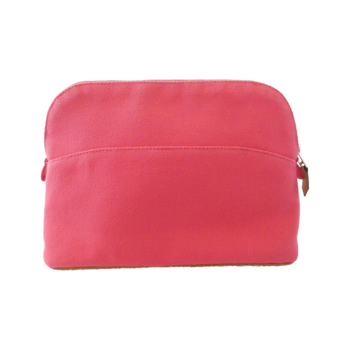 Hermes Pink Canvas Handbag Pouch (Pre-Owned)