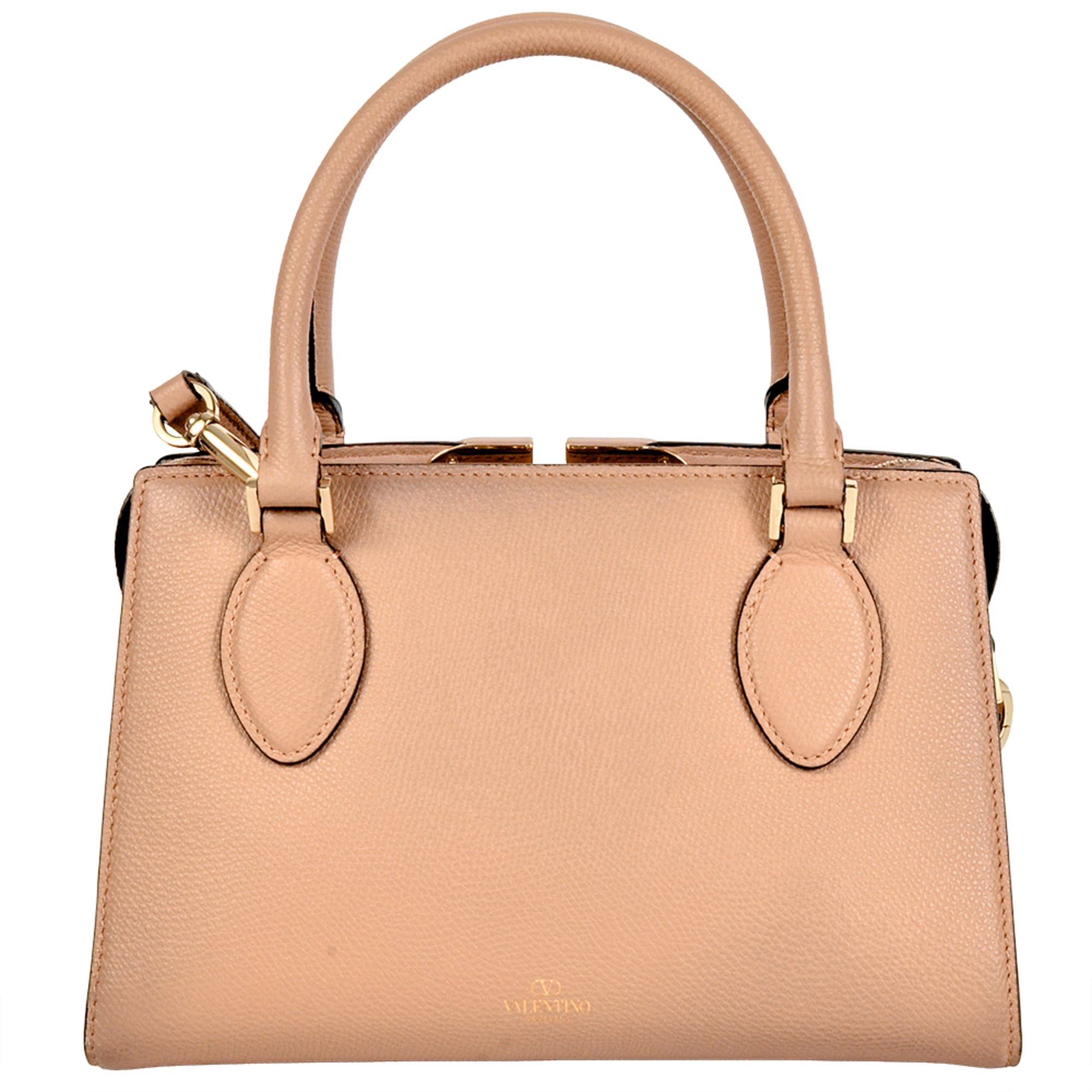 Valentino Pink Leather Handbag (Pre-Owned)