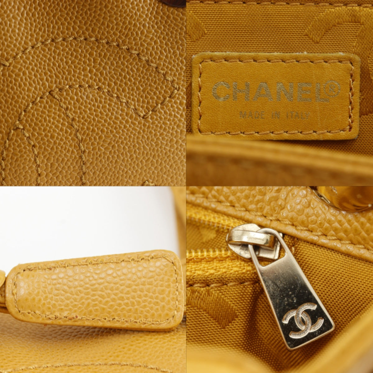 Chanel Camel Grained Calfskin Tote Bag (Pre-Owned)