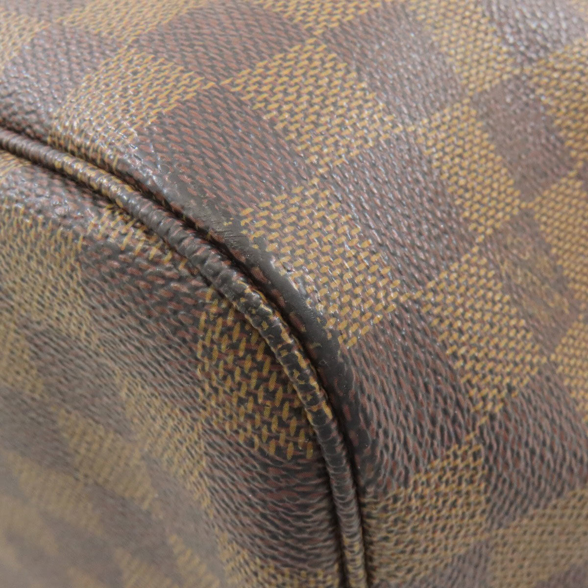 Louis Vuitton Damier Damier Canvas Ebene Damier Canvas Tote Bag (Pre-Owned)