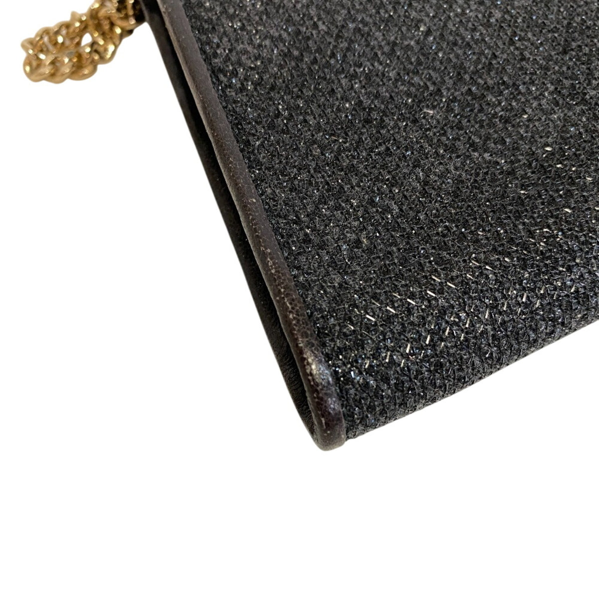 Jimmy Choo Black Leather Shoulder Bag (Pre-Owned)