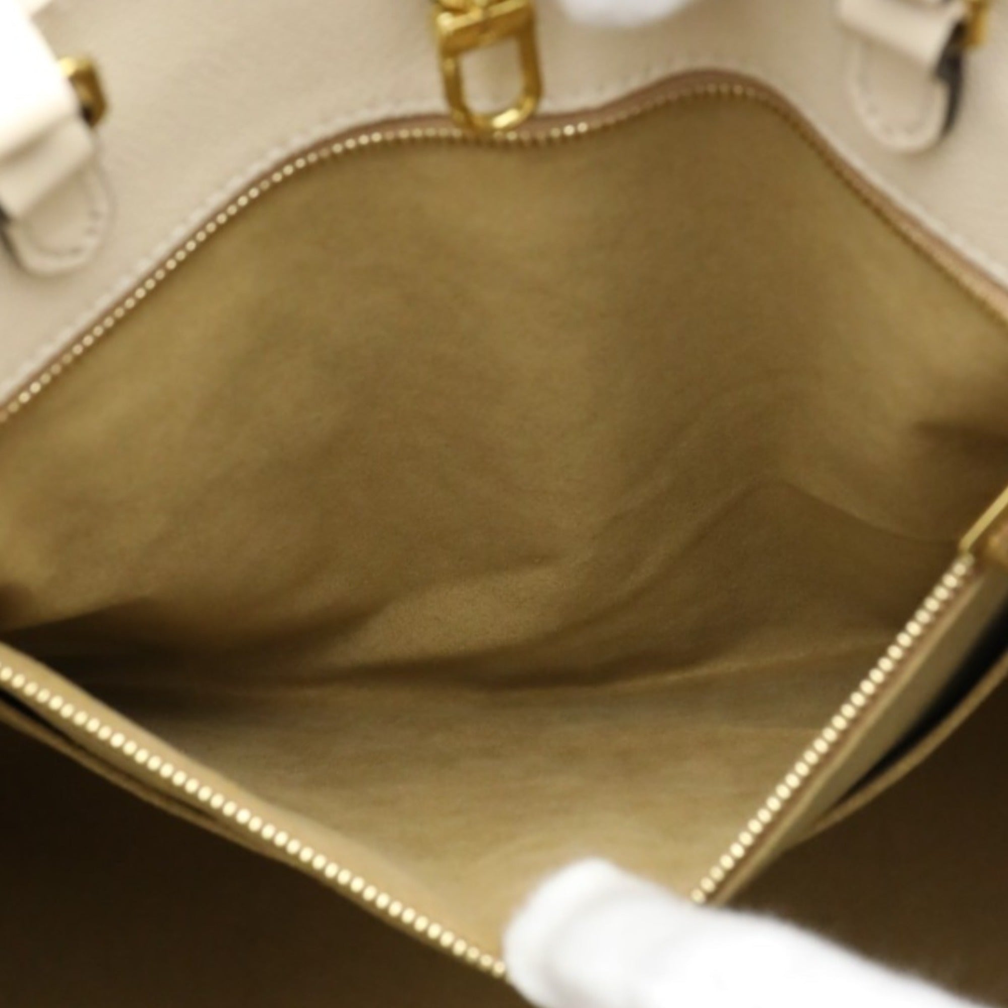 Louis Vuitton Monogram Empreinte Beige Monogram Empreinte Tote Bag (Pre-Owned)