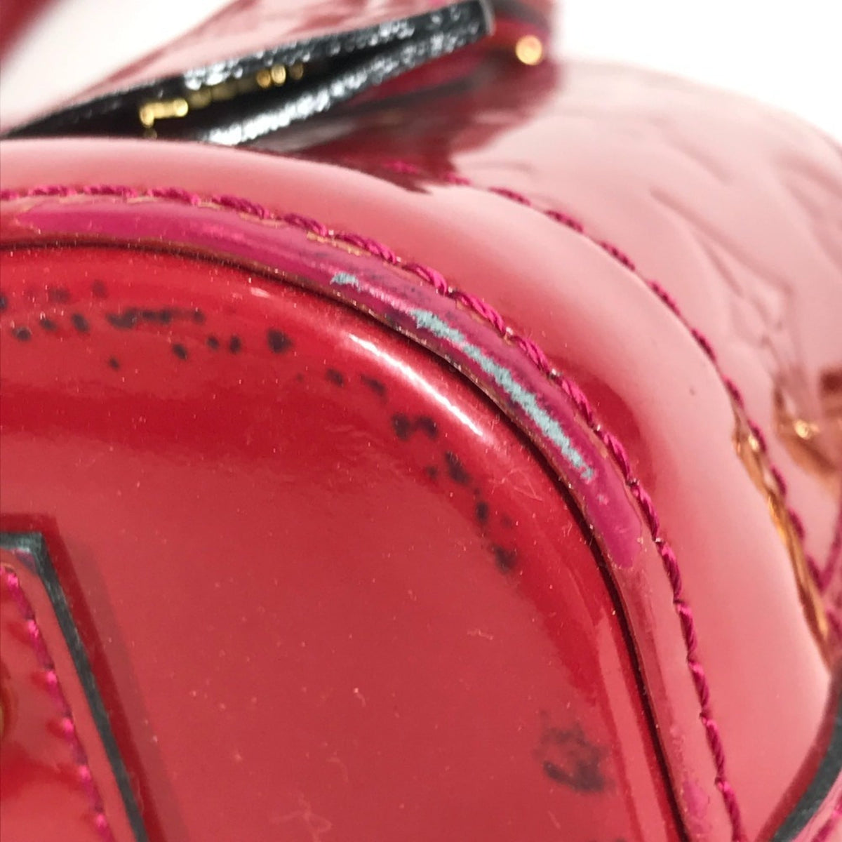 Louis Vuitton Monogram Vernis Indian Rose Monogram Vernis Handbag Shoulder Bag (Pre-Owned)