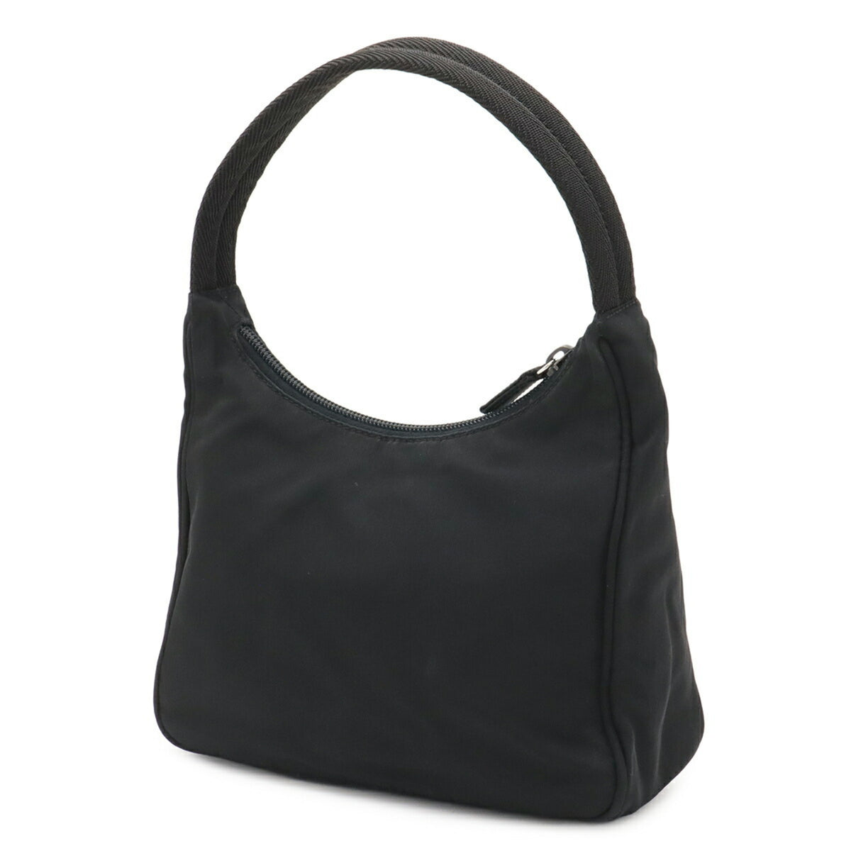 Prada Black Nero Nylon Handbag (Pre-Owned)
