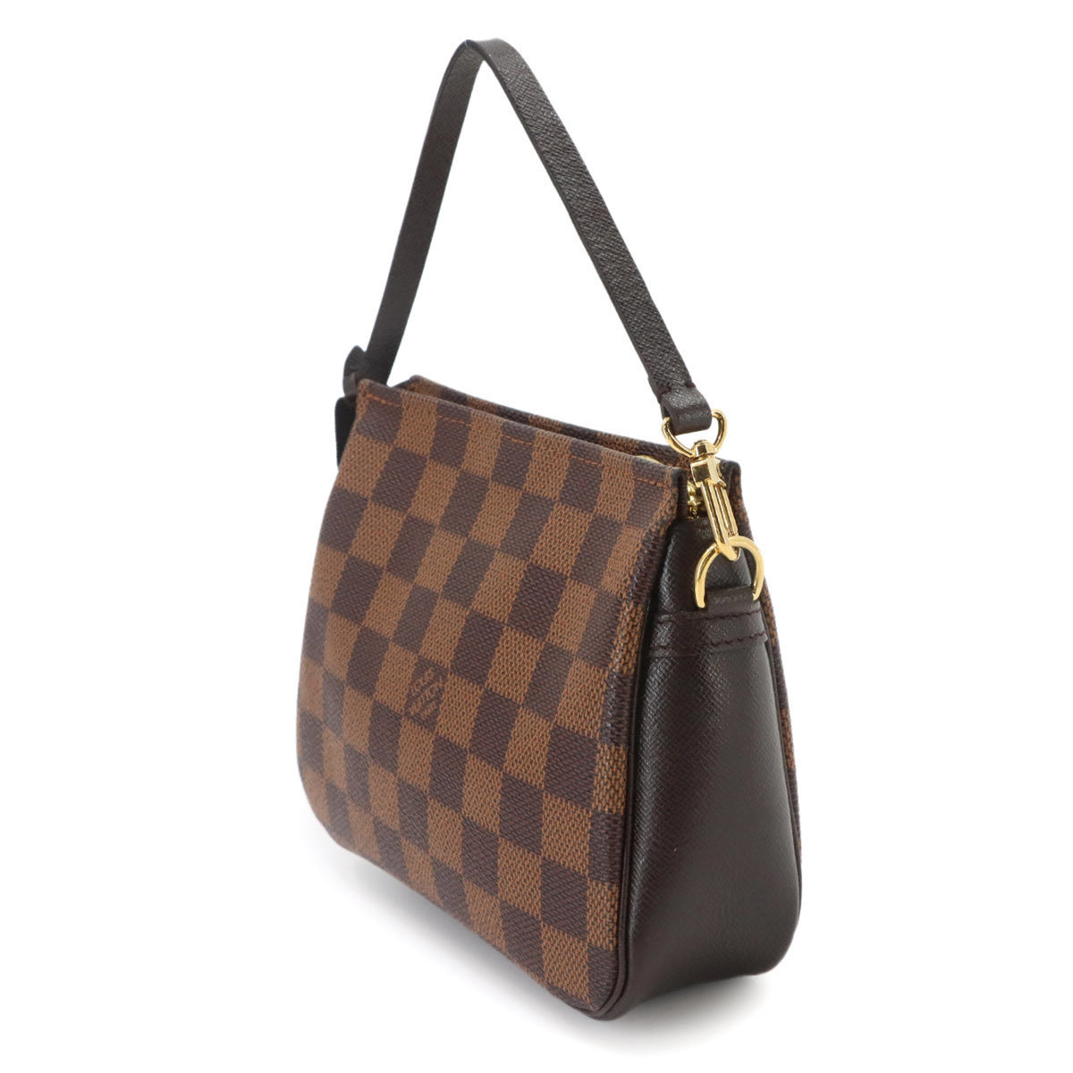 Louis Vuitton Damier Canvas Ebene Damier Canvas Handbag Pouch (Pre-Owned)