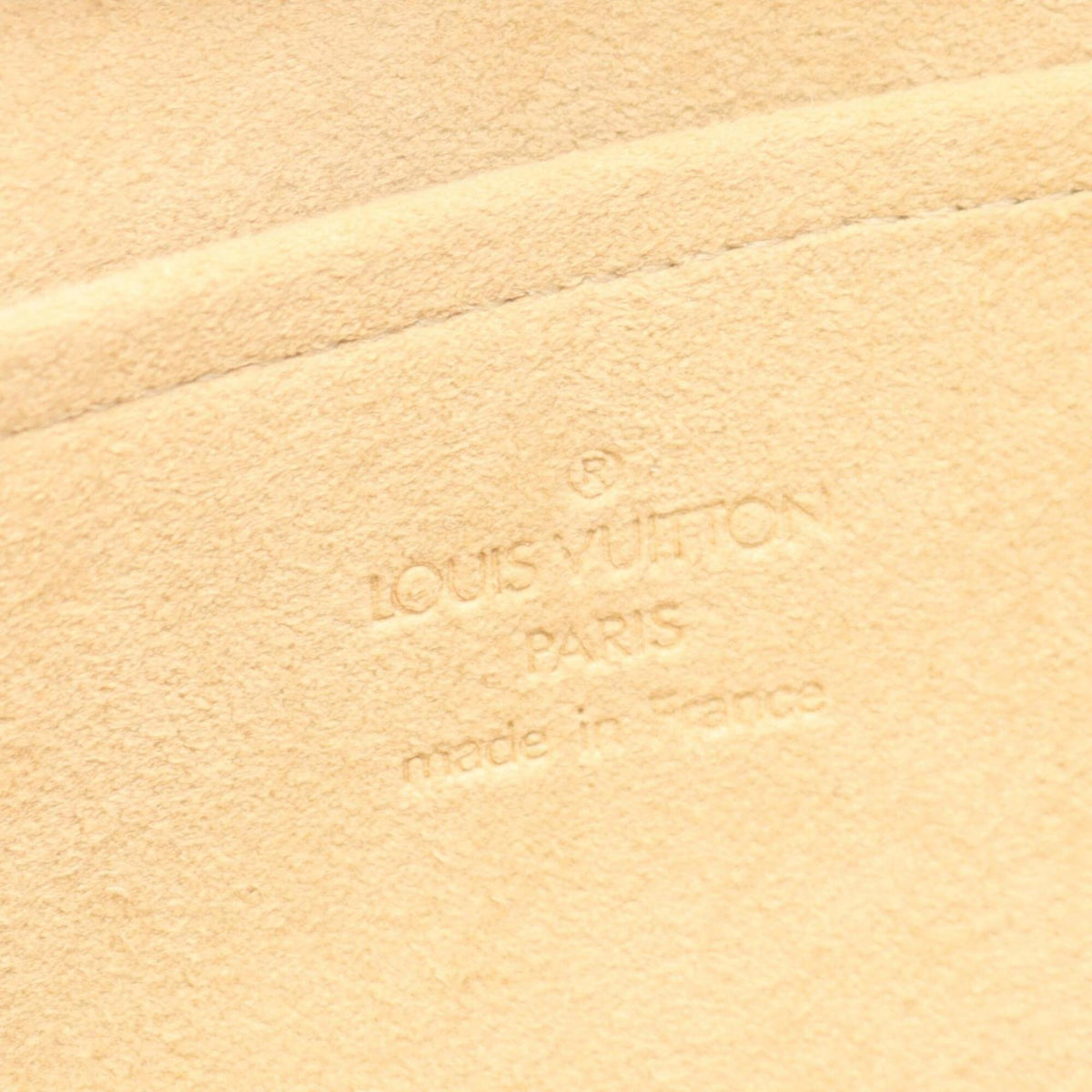 Louis Vuitton Brown Monogram Coated Canvas Leather Monogram Handbag Pochette Shoulder Bag (Pre-Owned)