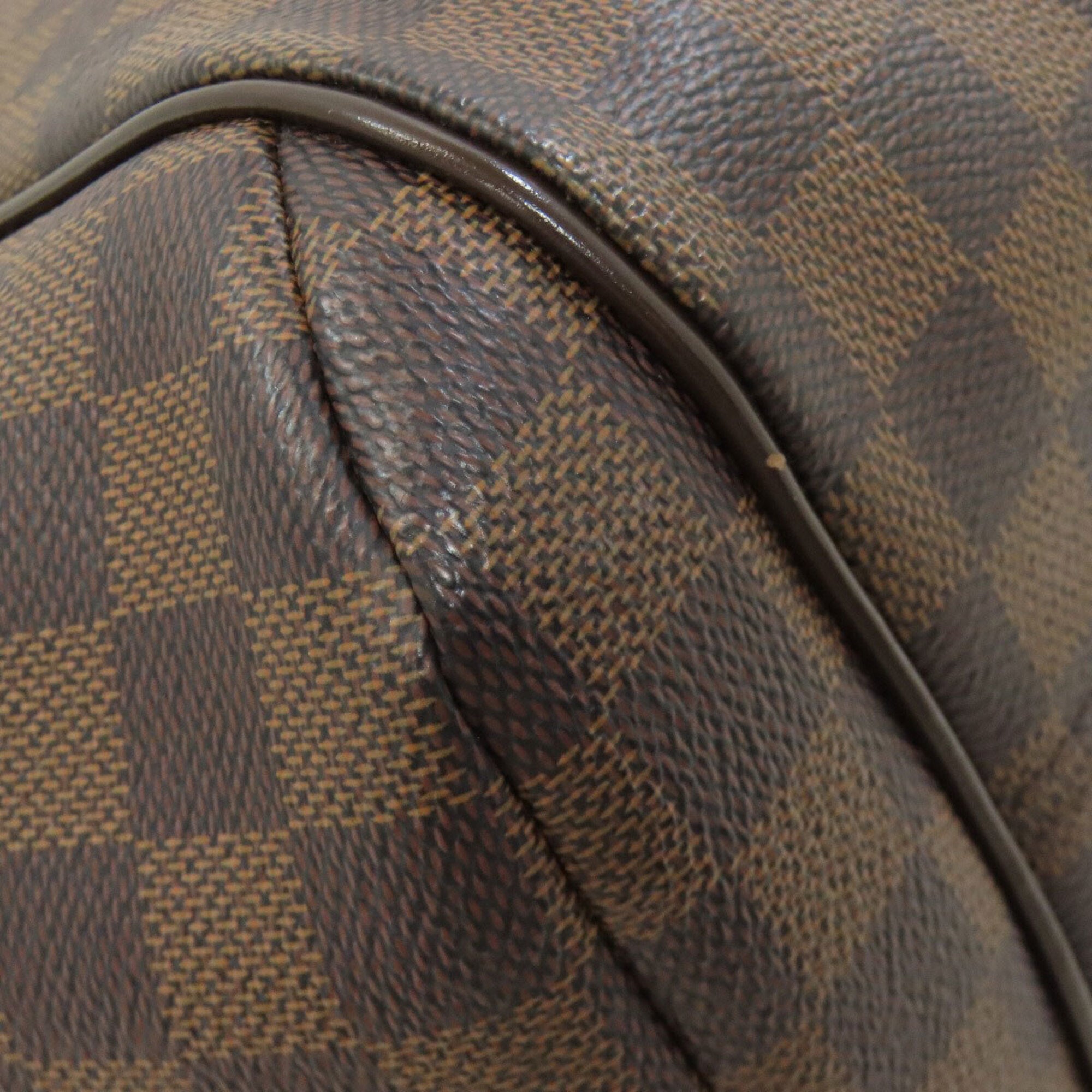 Louis Vuitton Damier Damier Canvas Ebene Damier Canvas Tote Bag (Pre-Owned)