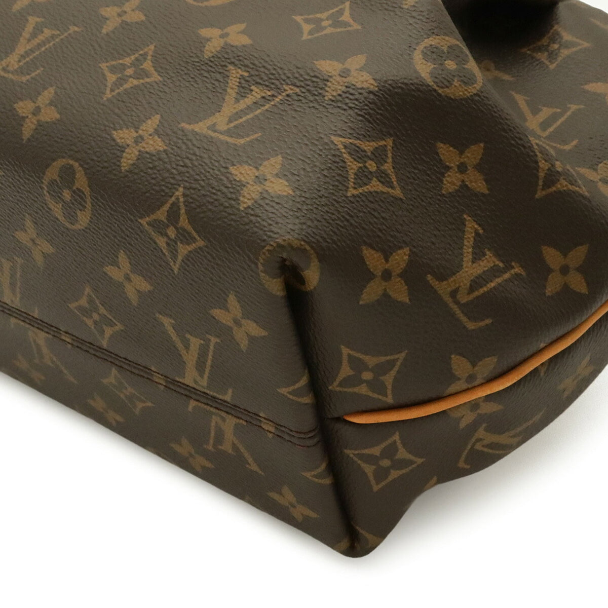 Louis Vuitton Brown Galle Monogram White Monogram Handbag (Pre-Owned)