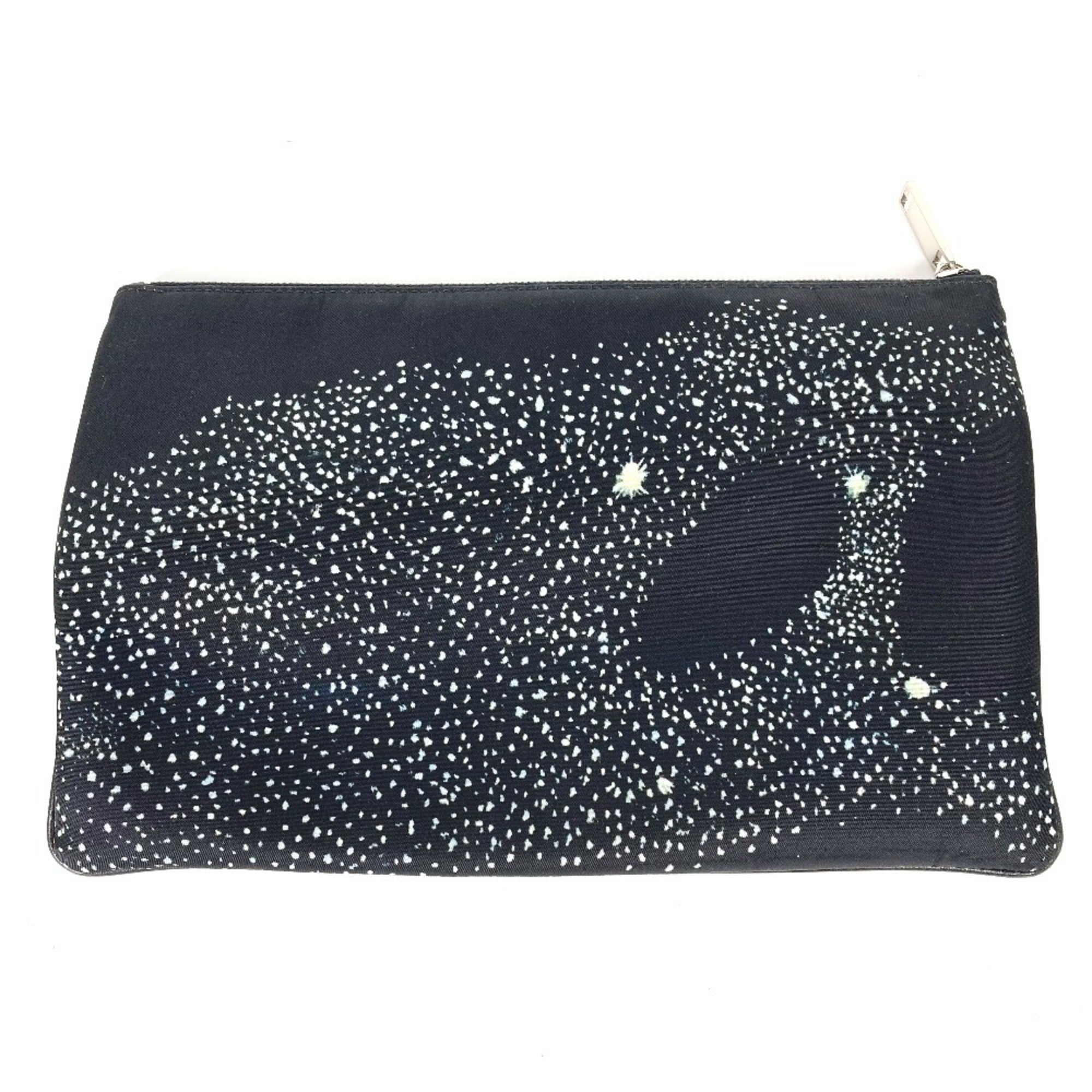 Christian Dior Black Nylon Clutch Bag Pouch (Pre-Owned)