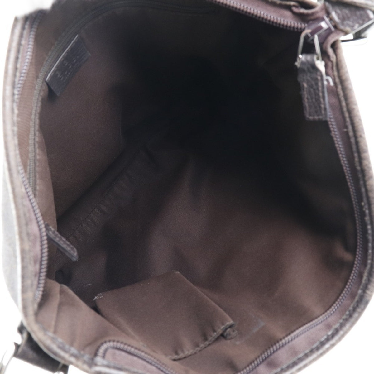 Gucci Abbey Brown Gg Canvas Shoulder Bag (Pre-Owned)