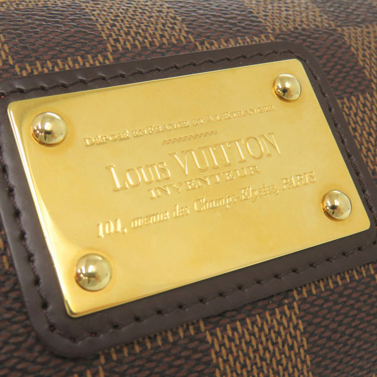 Louis Vuitton Brown Damier Canvas Damier Canvas Handbag (Pre-Owned)
