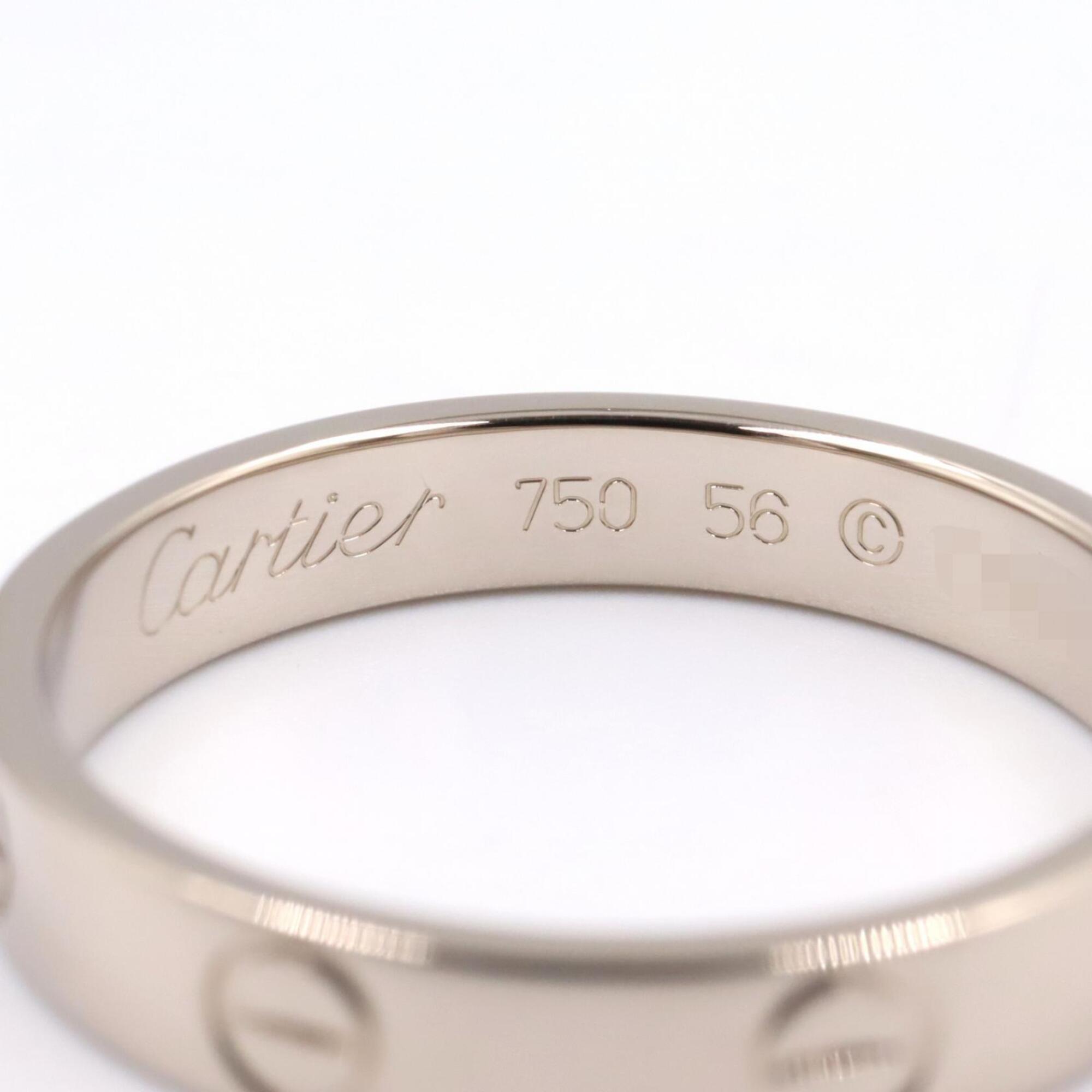 Cartier Silver White Gold (18K) Band Ring (Pre-Owned)