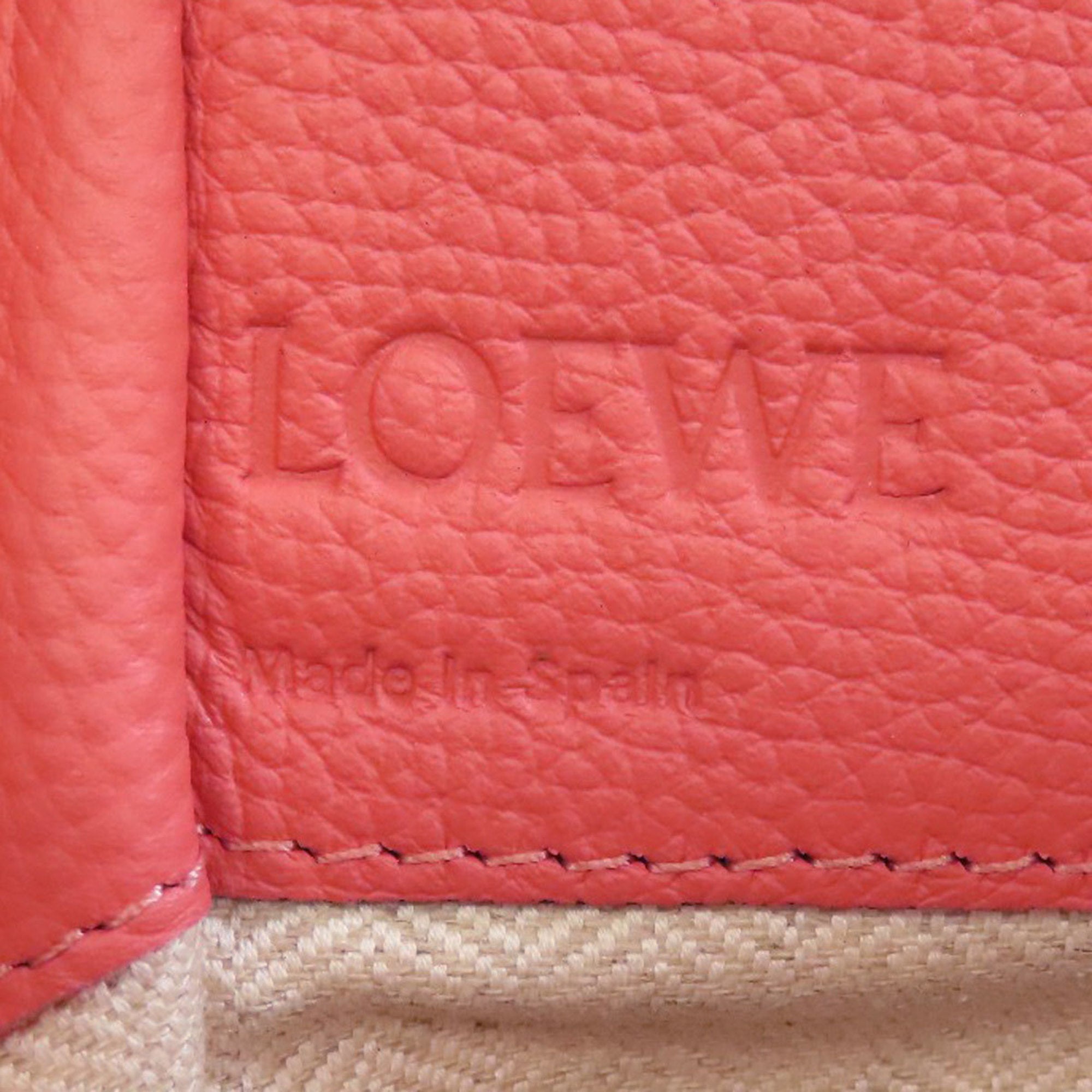 Loewe Pink Leather Handbag (Pre-Owned)