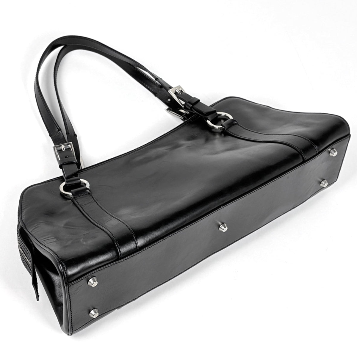 Christian Dior Black Leather Handbag (Pre-Owned)