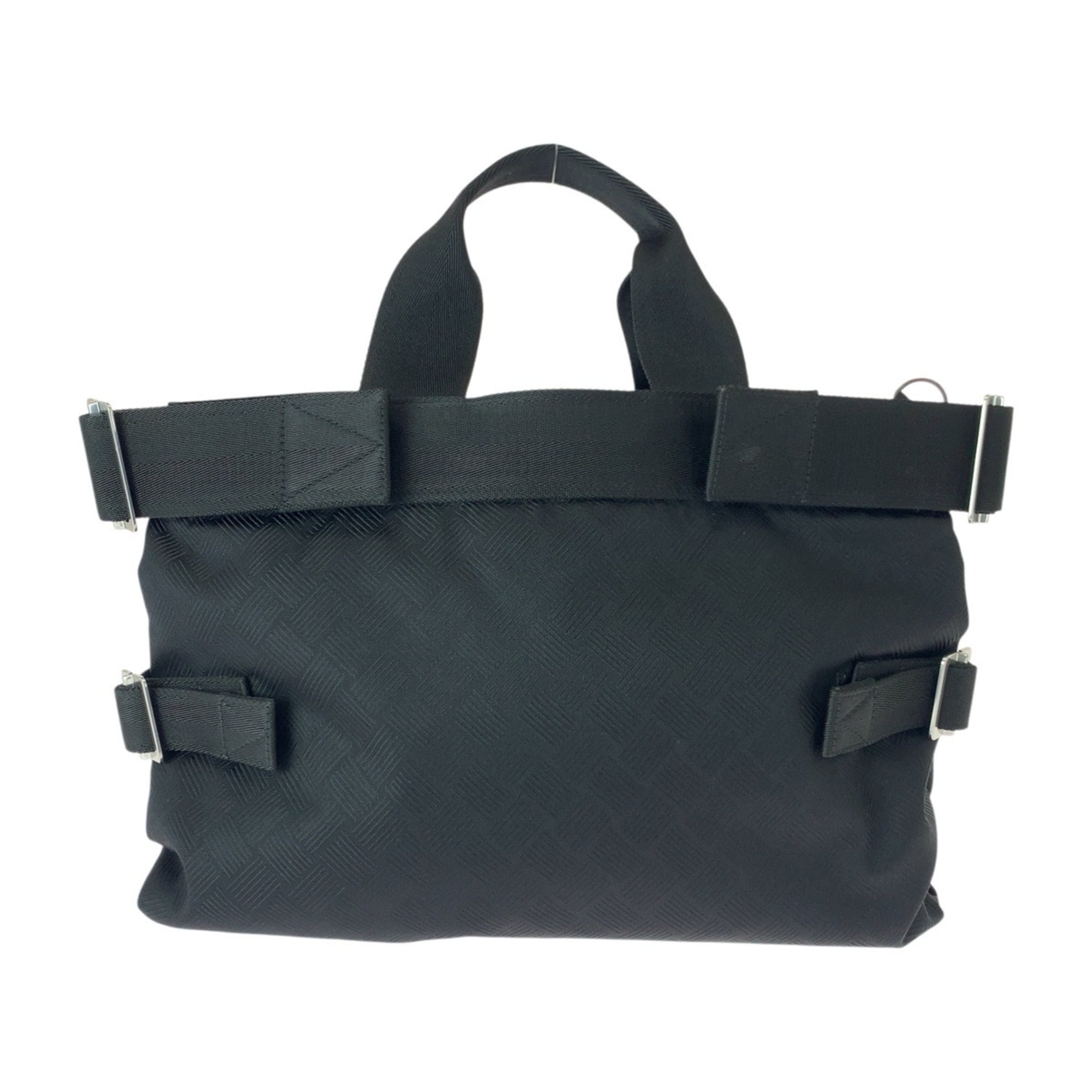 Bottega Veneta Black Nylon Tote Bag (Pre-Owned)
