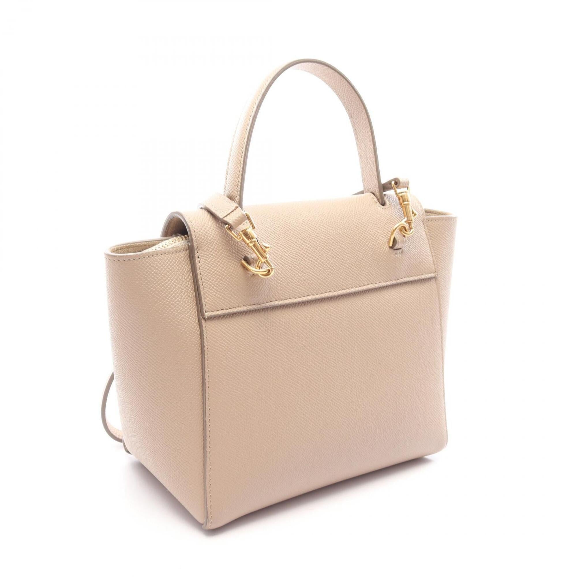 Celine Beige Leather Handbag (Pre-Owned)